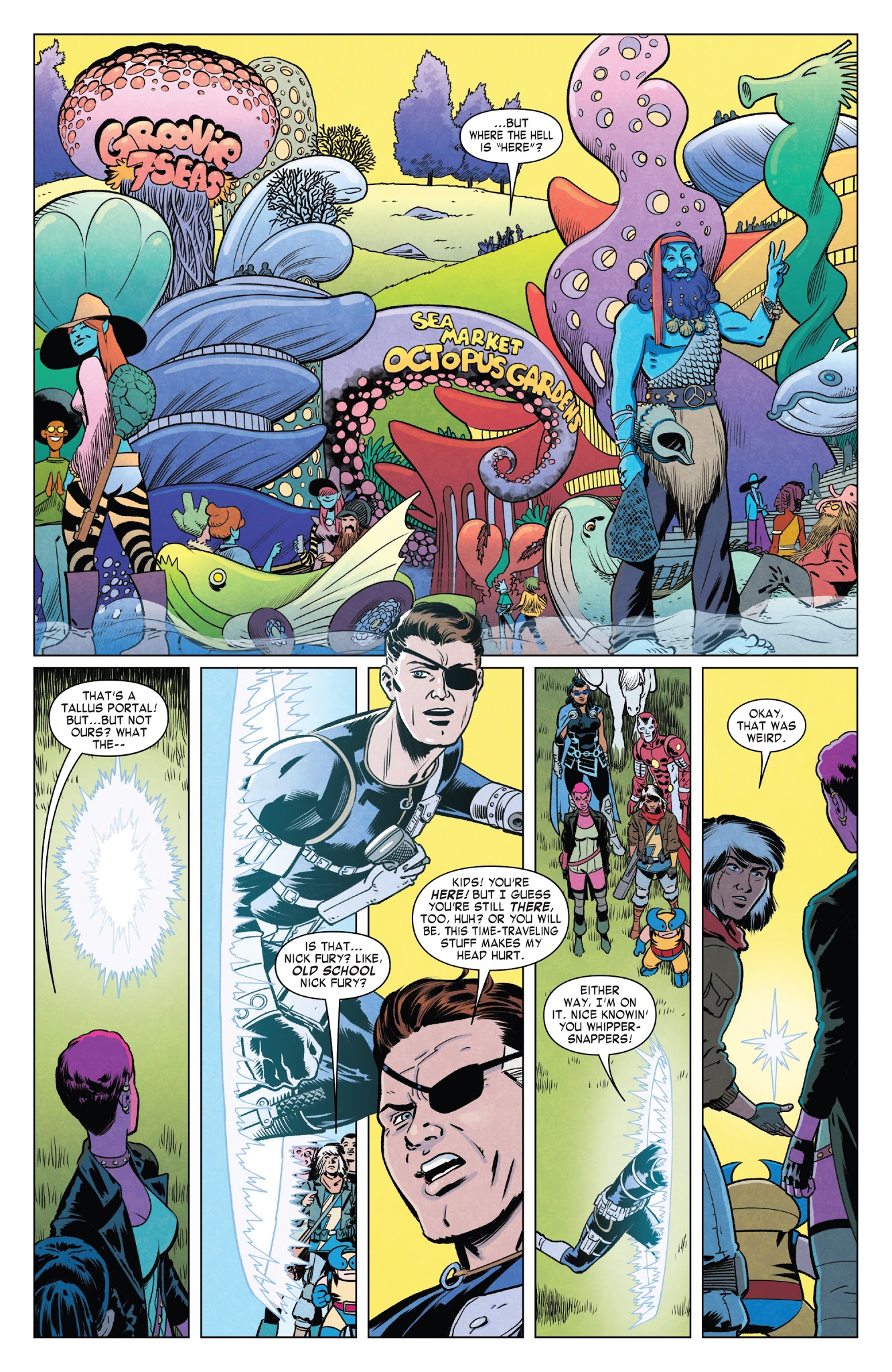 Read online Exiles (2018) comic -  Issue #3 - 9