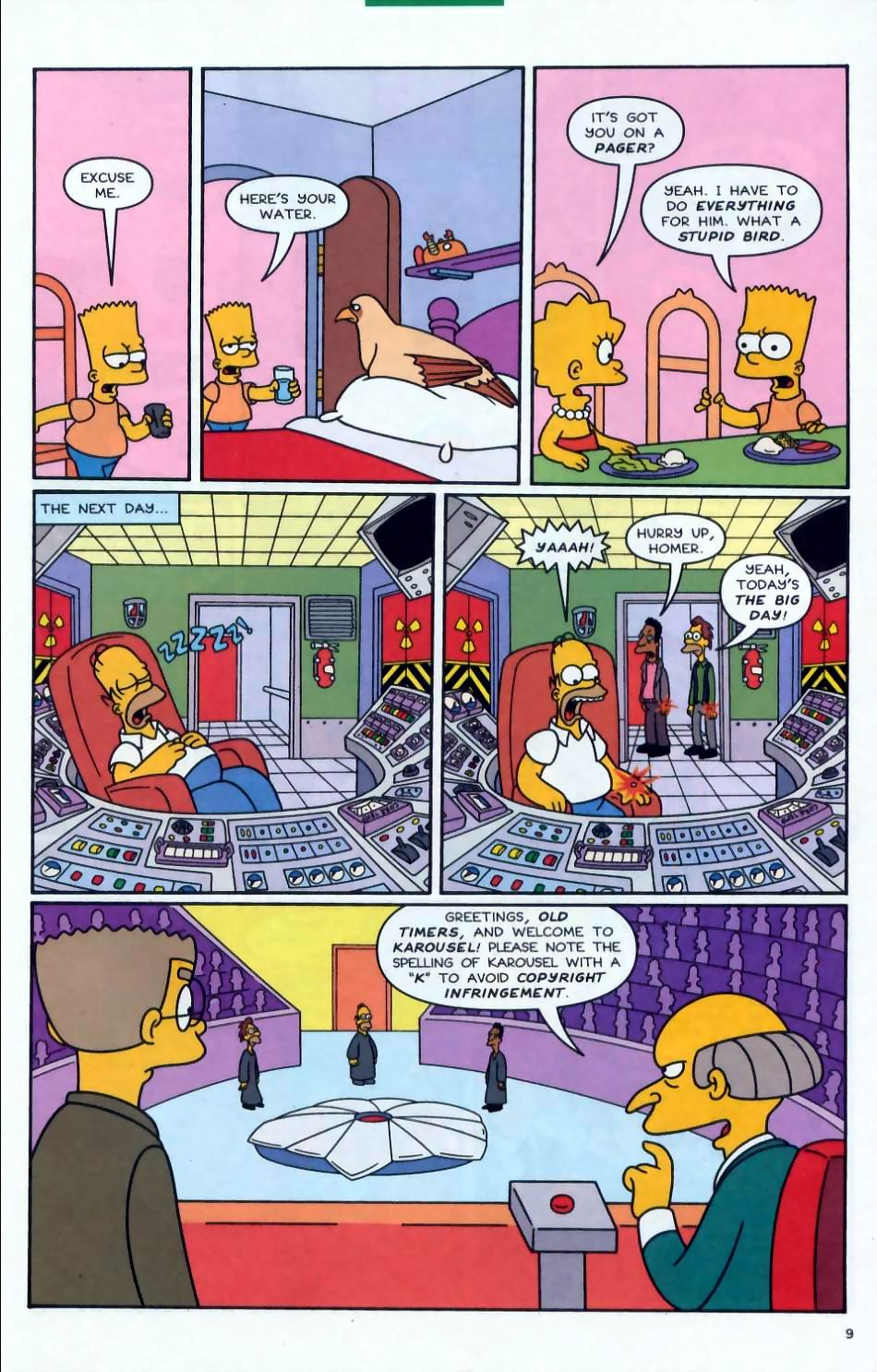 Read online Simpsons Comics comic -  Issue #72 - 10