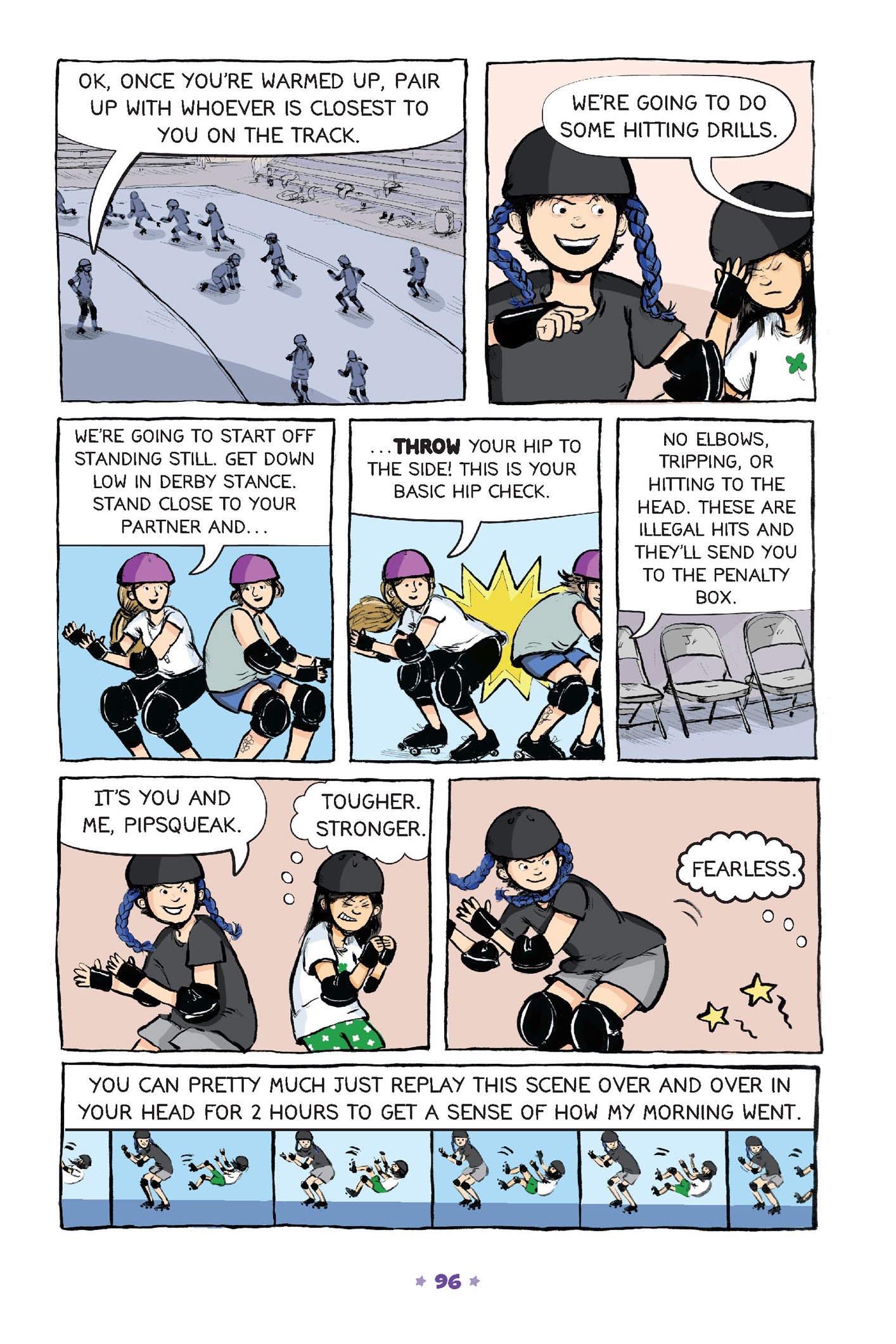Read online Roller Girl comic -  Issue # TPB (Part 1) - 93