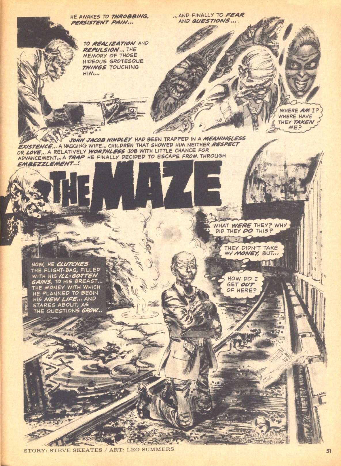 Read online Creepy (1964) comic -  Issue #62 - 51
