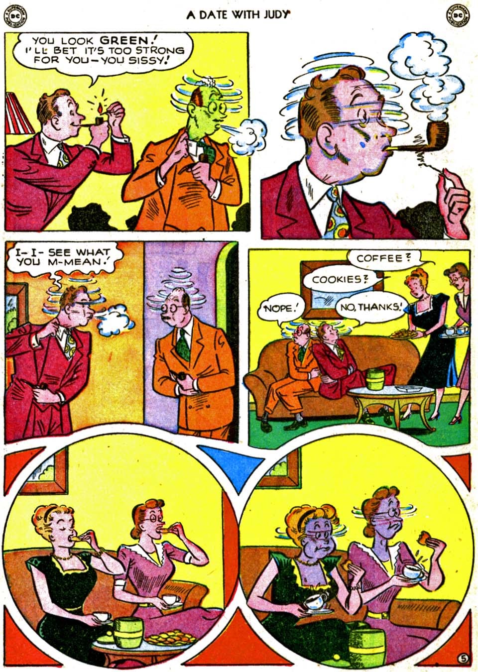 Read online A Date with Judy comic -  Issue #6 - 46