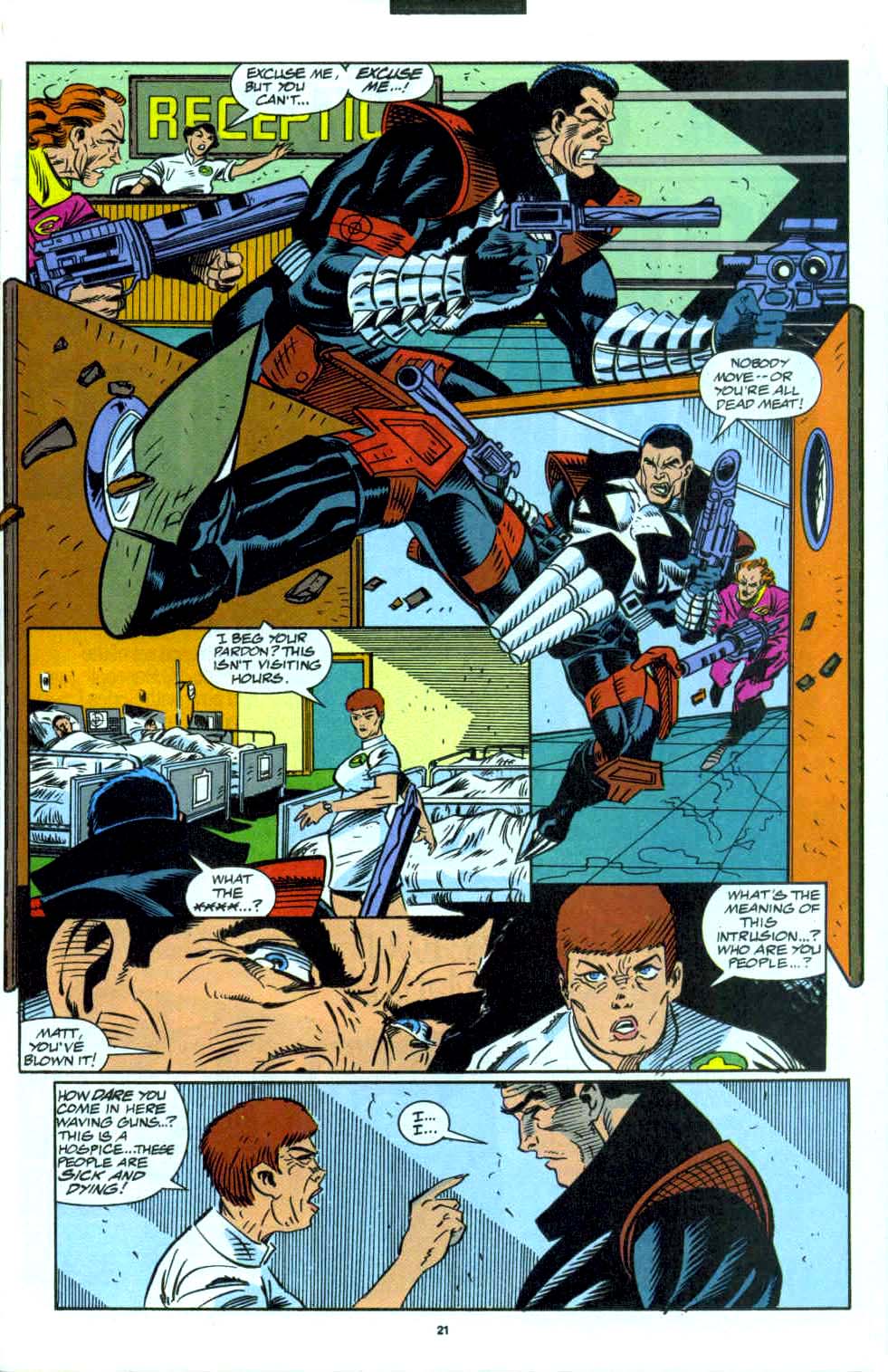 Read online Punisher 2099 comic -  Issue #8 - 19