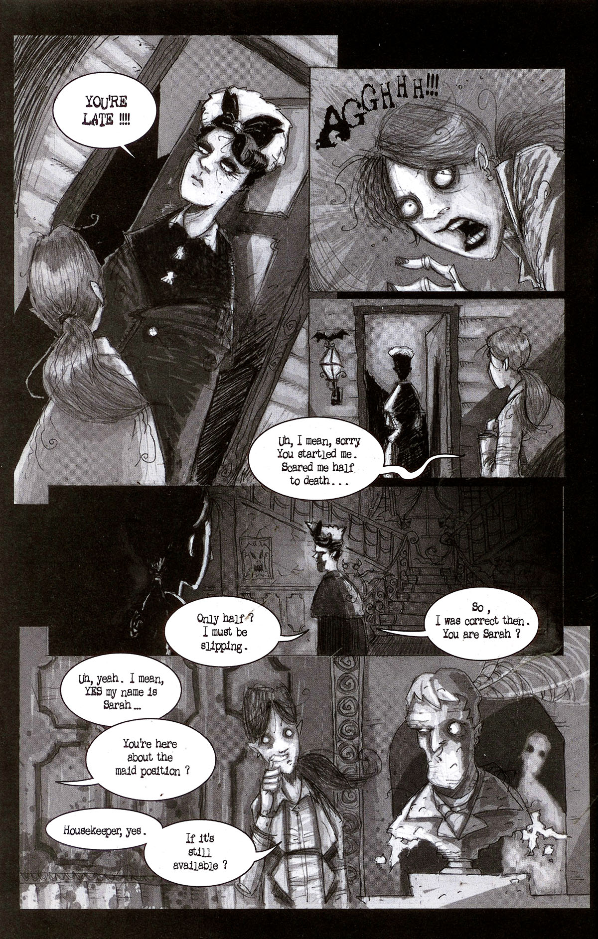 Read online Haunted Mansion comic -  Issue #4 - 4