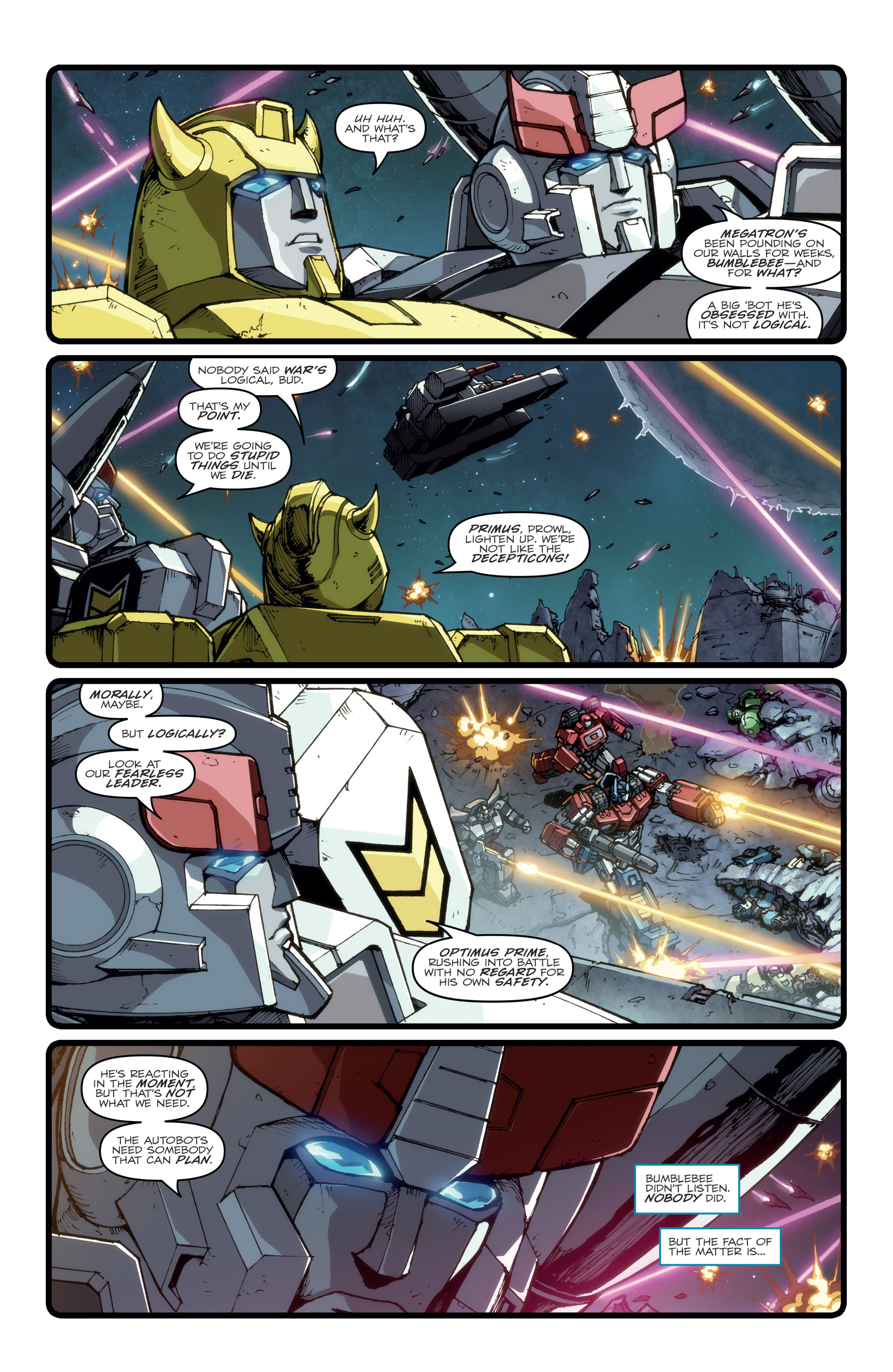 Read online Transformers: Robots In Disguise (2012) comic -  Issue #32 - 6
