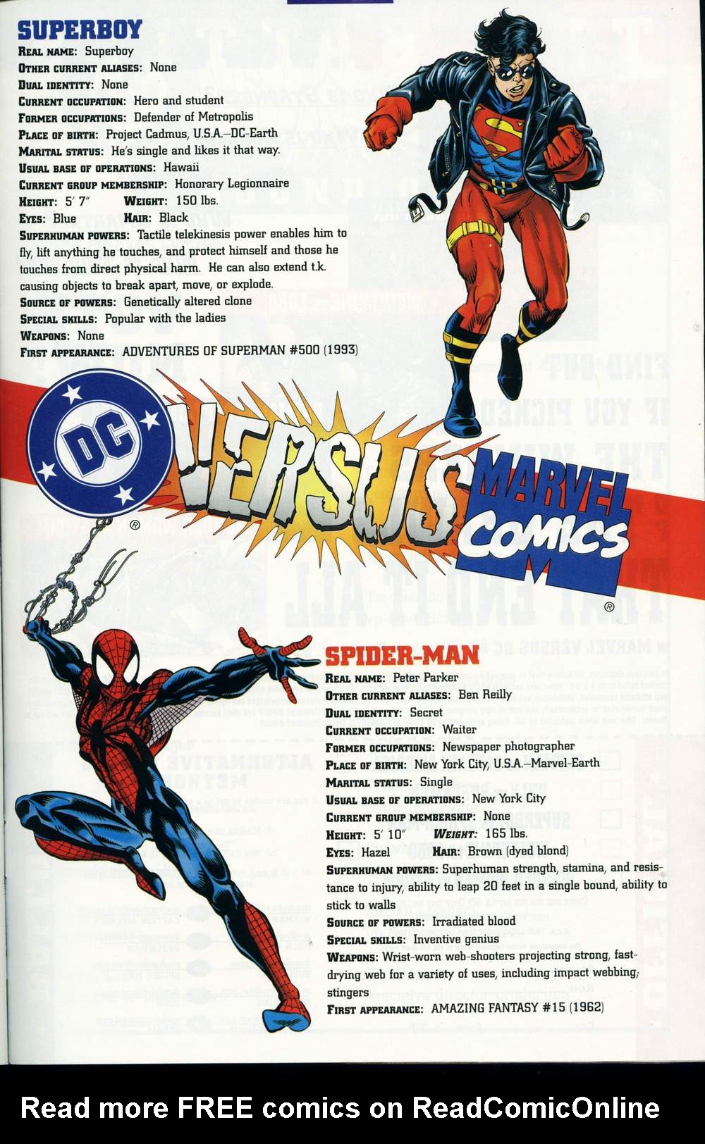 Read online DC vs. Marvel comic -  Issue #1 - 41