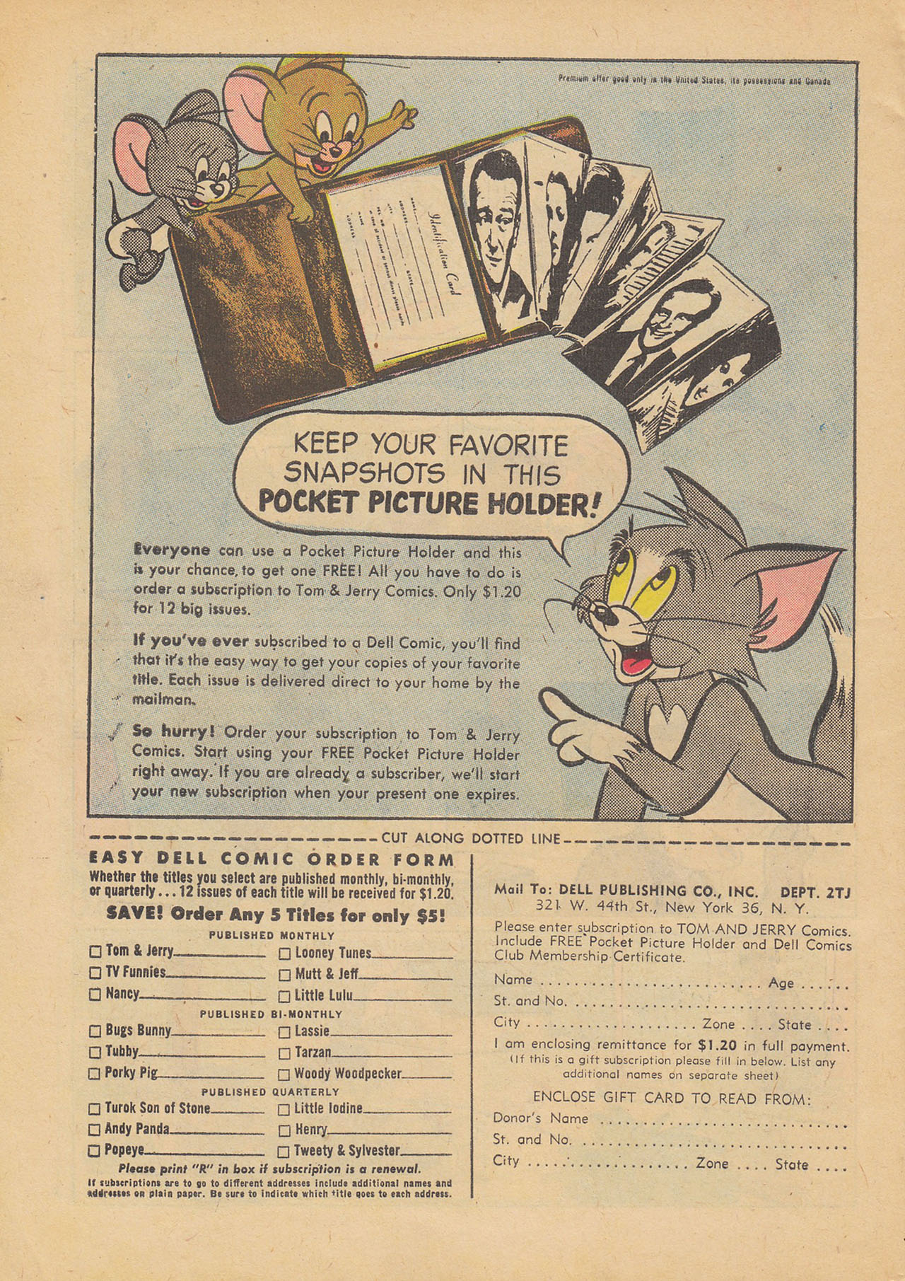 Read online Tom & Jerry Comics comic -  Issue #175 - 34