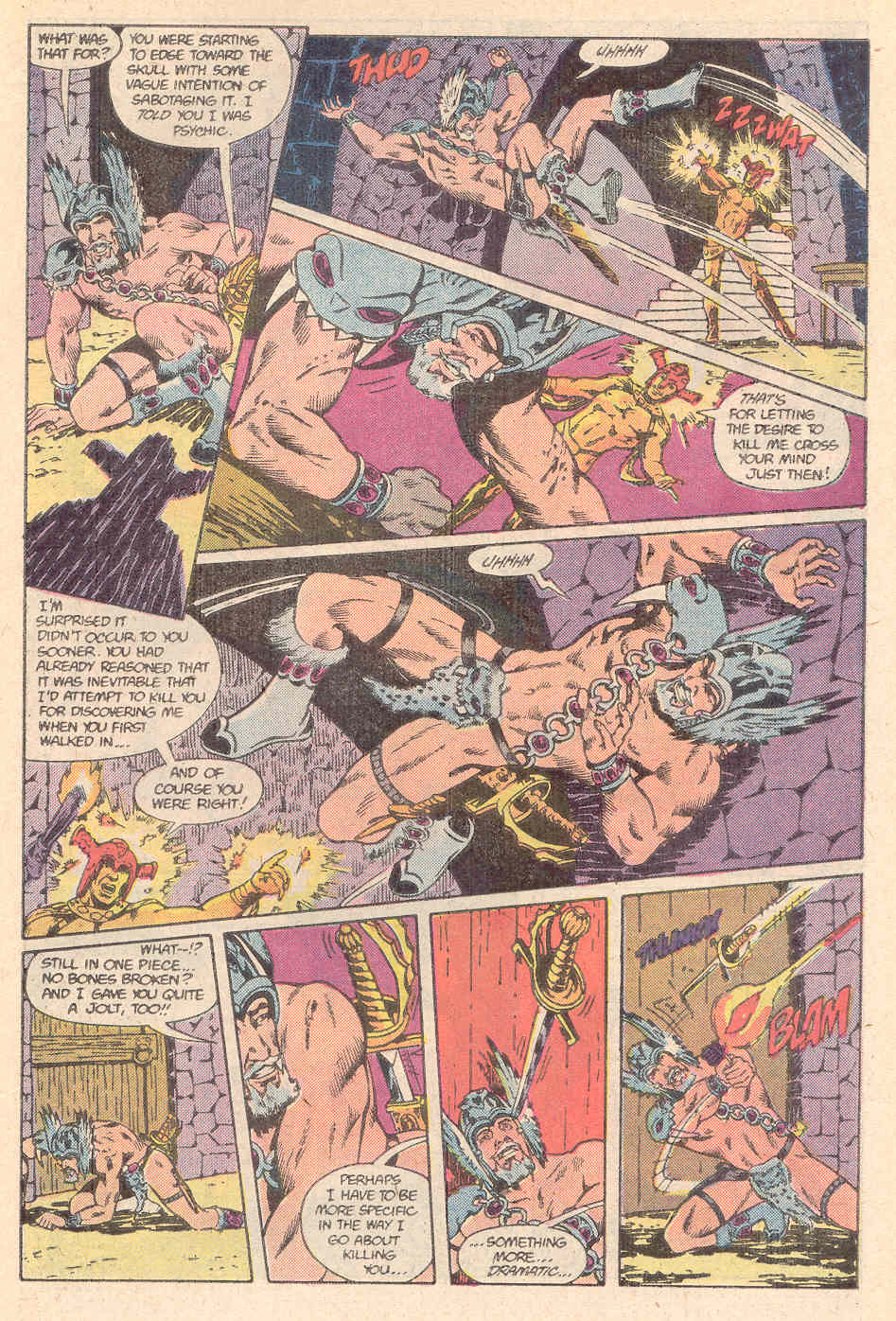 Read online Warlord (1976) comic -  Issue #106 - 21