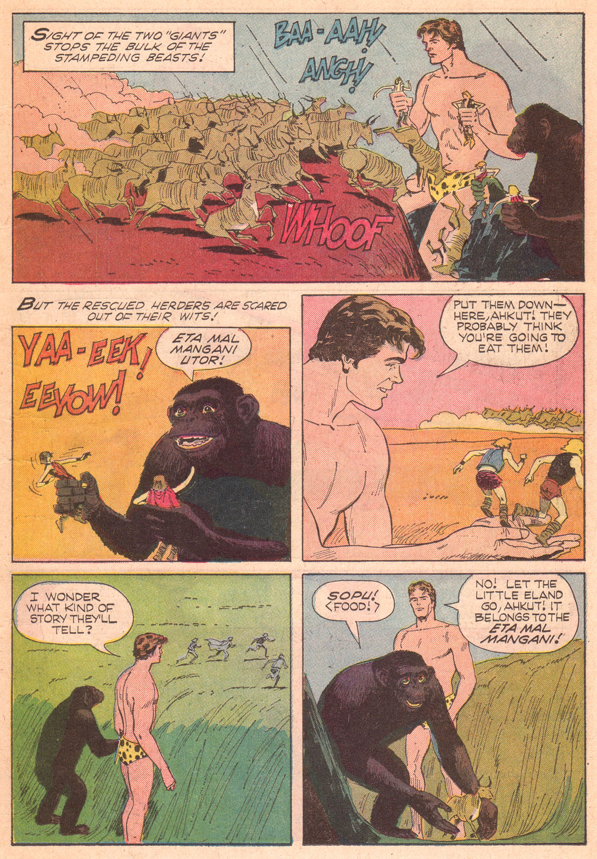 Read online Korak, Son of Tarzan (1964) comic -  Issue #28 - 11