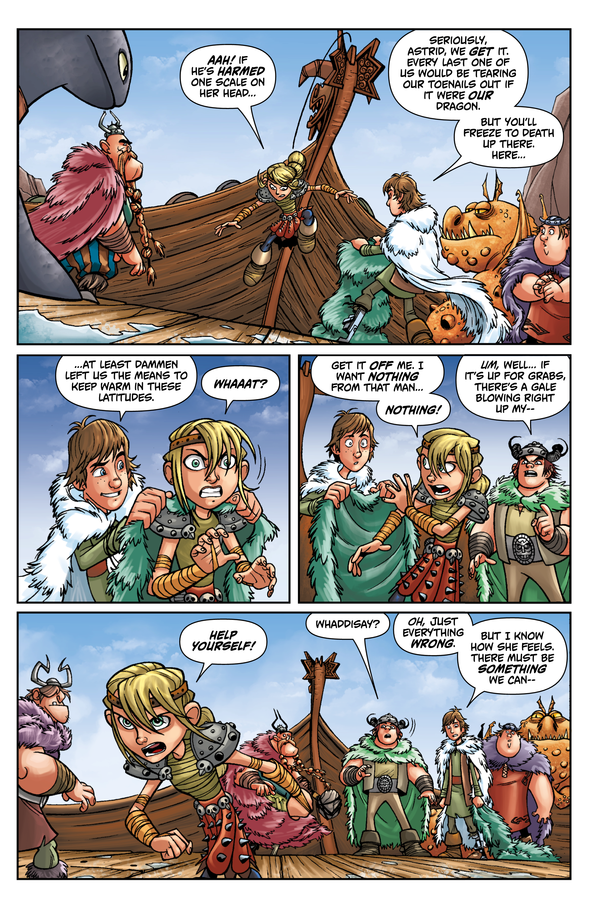Read online DreamWorks Dragons: Riders of Berk comic -  Issue # _TPB - 22