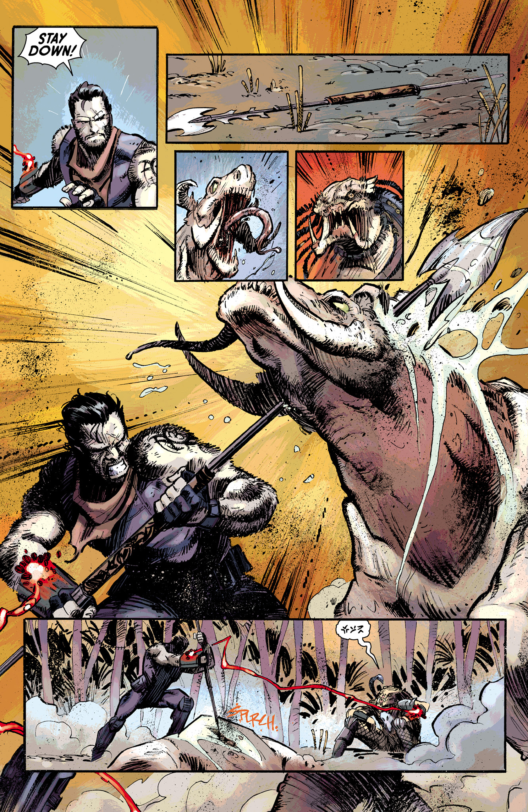 Read online Predator: Fire and Stone comic -  Issue #3 - 18