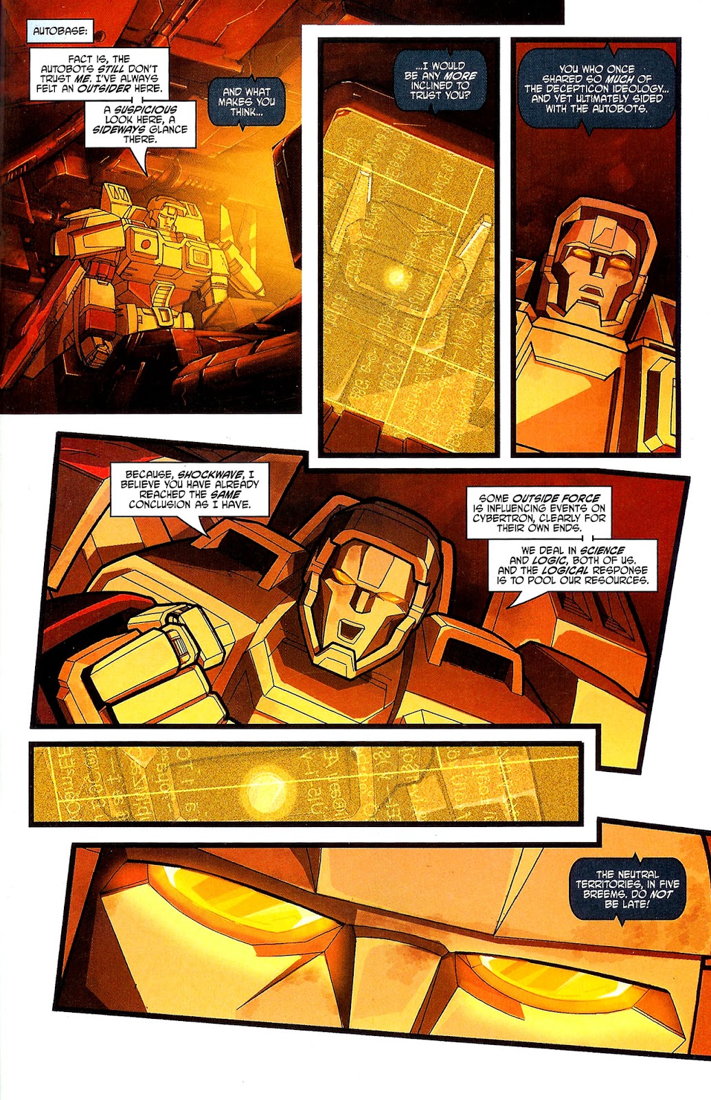 Transformers War Within: The Dark Ages issue 3 - Page 18