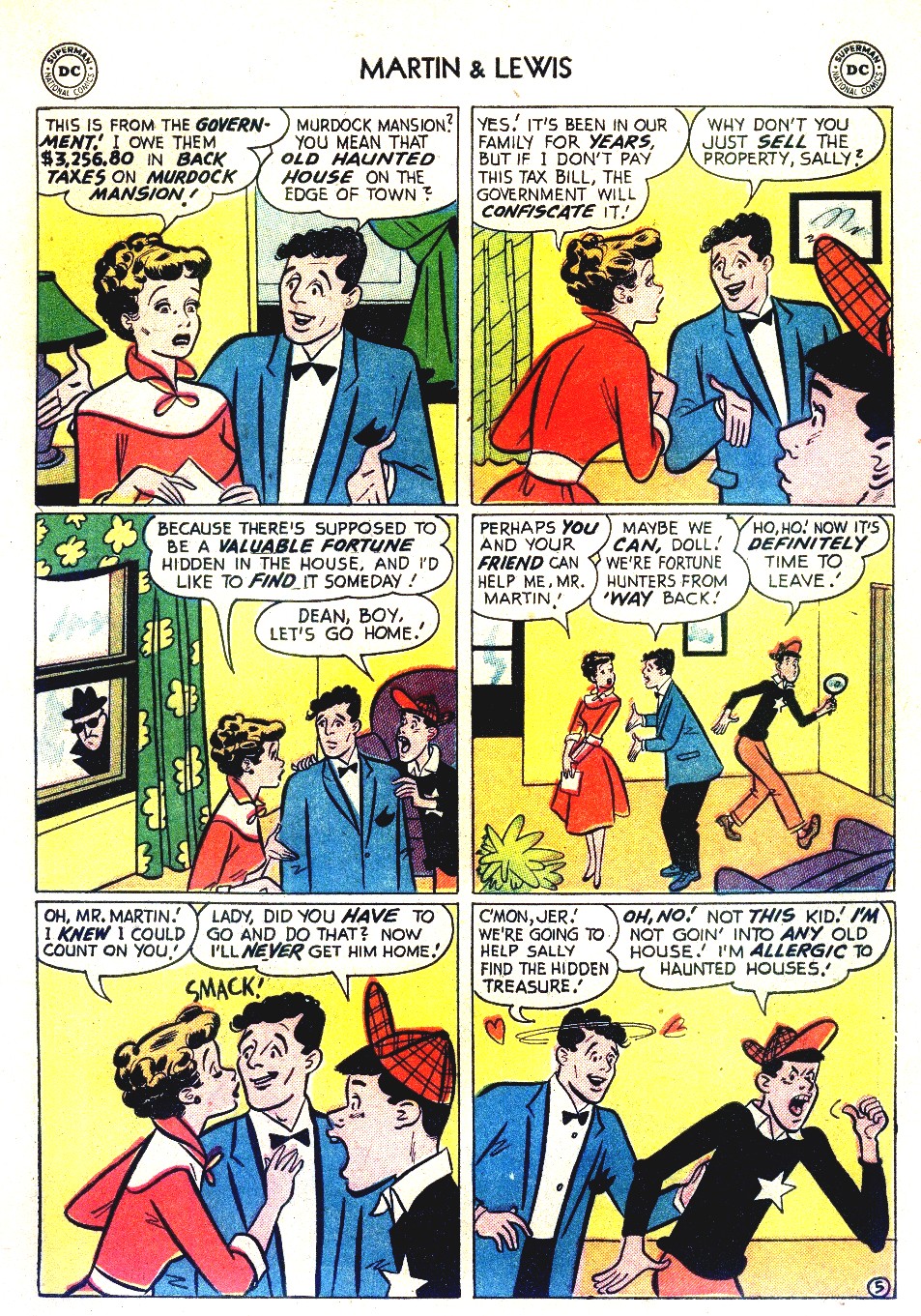 Read online The Adventures of Dean Martin and Jerry Lewis comic -  Issue #21 - 7