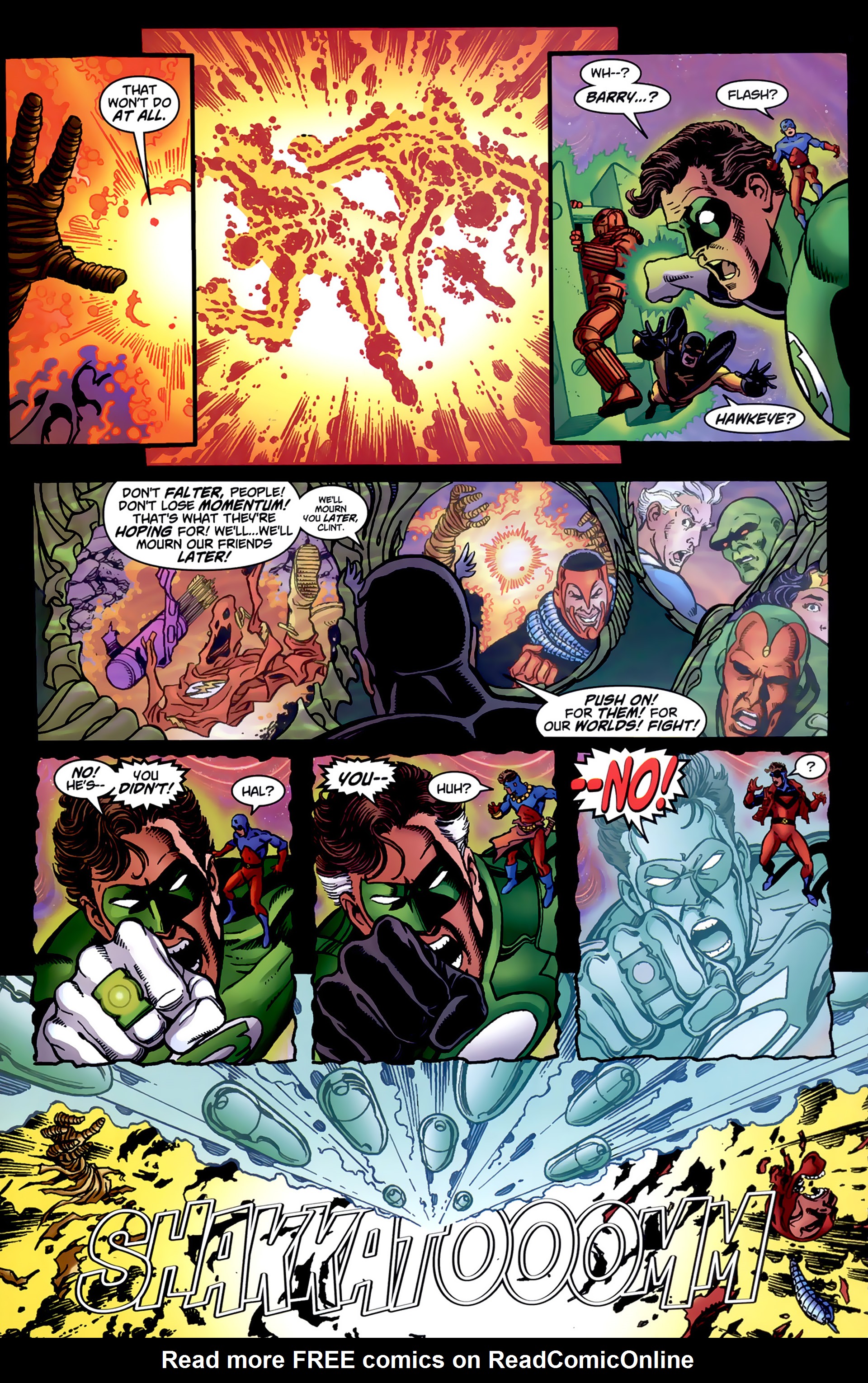 Read online JLA/Avengers comic -  Issue #4 - 25