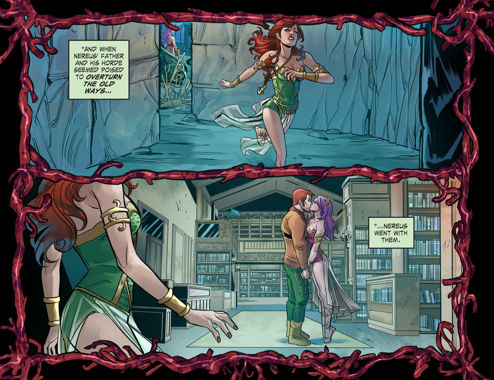 Read online DC Comics: Bombshells comic -  Issue #47 - 14