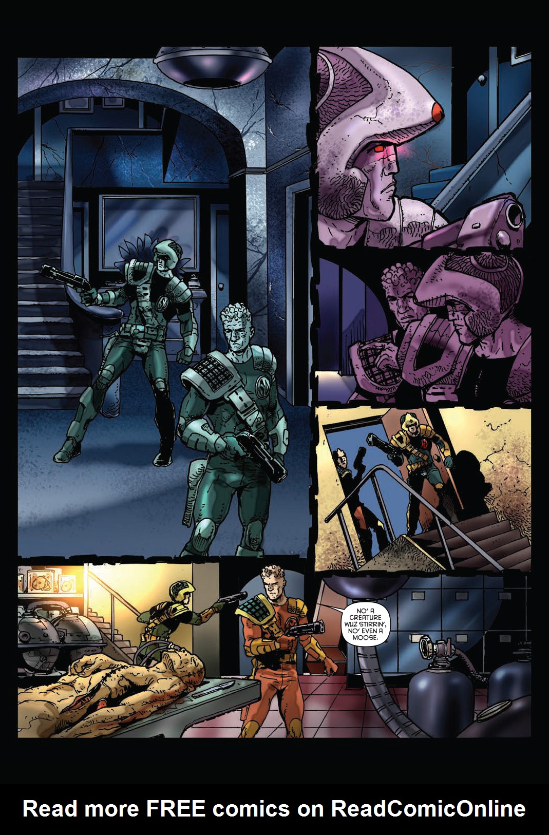 Read online Strontium Dog: The Life and Death of Johnny Alpha: The Project comic -  Issue # TPB - 104