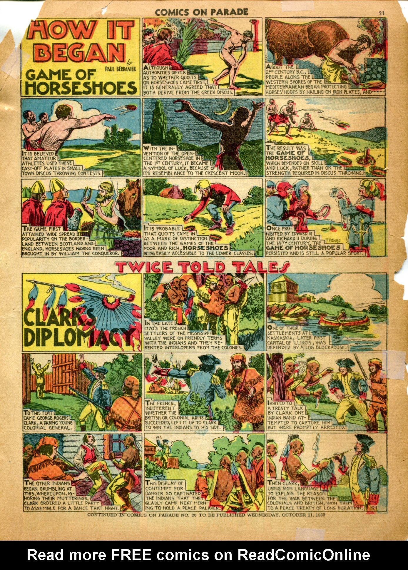 Read online Comics on Parade comic -  Issue #19 - 24