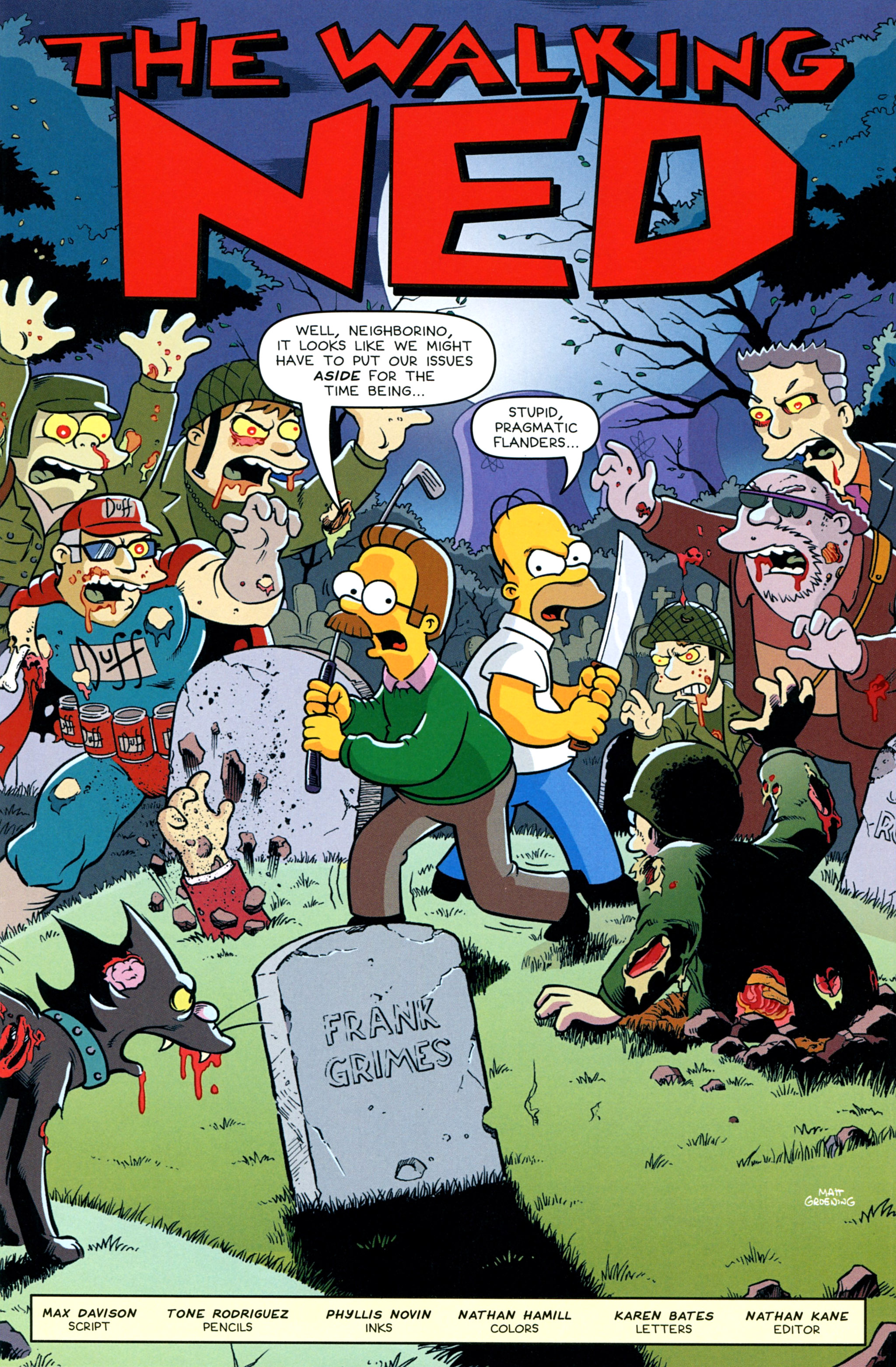 Read online Treehouse of Horror comic -  Issue #20 - 13