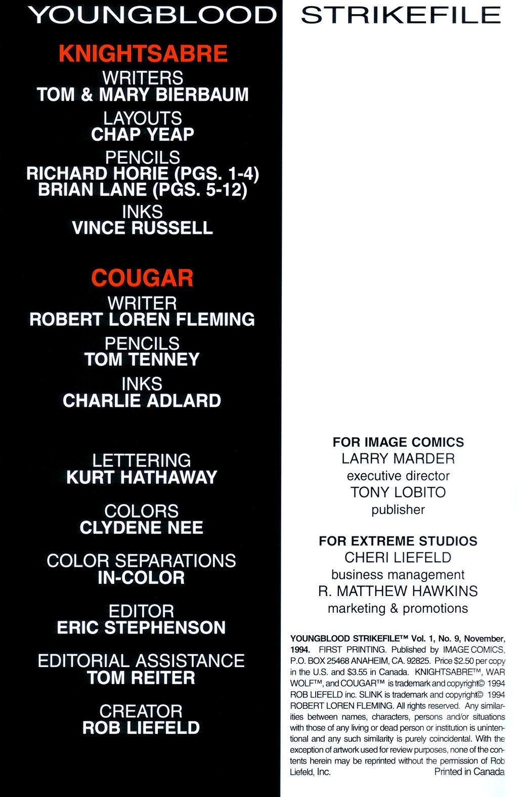 Read online Youngblood: Strikefile comic -  Issue #9 - 2