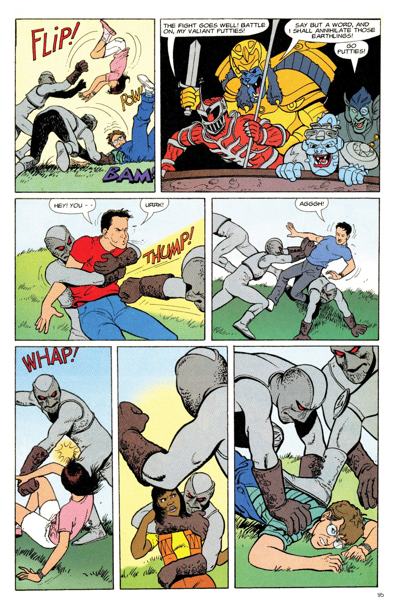 Read online Mighty Morphin Power Rangers Archive comic -  Issue # TPB 1 (Part 1) - 95