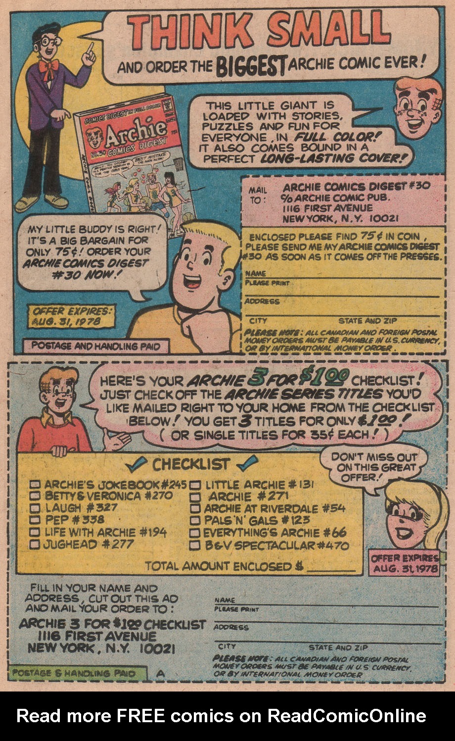 Read online Everything's Archie comic -  Issue #65 - 27