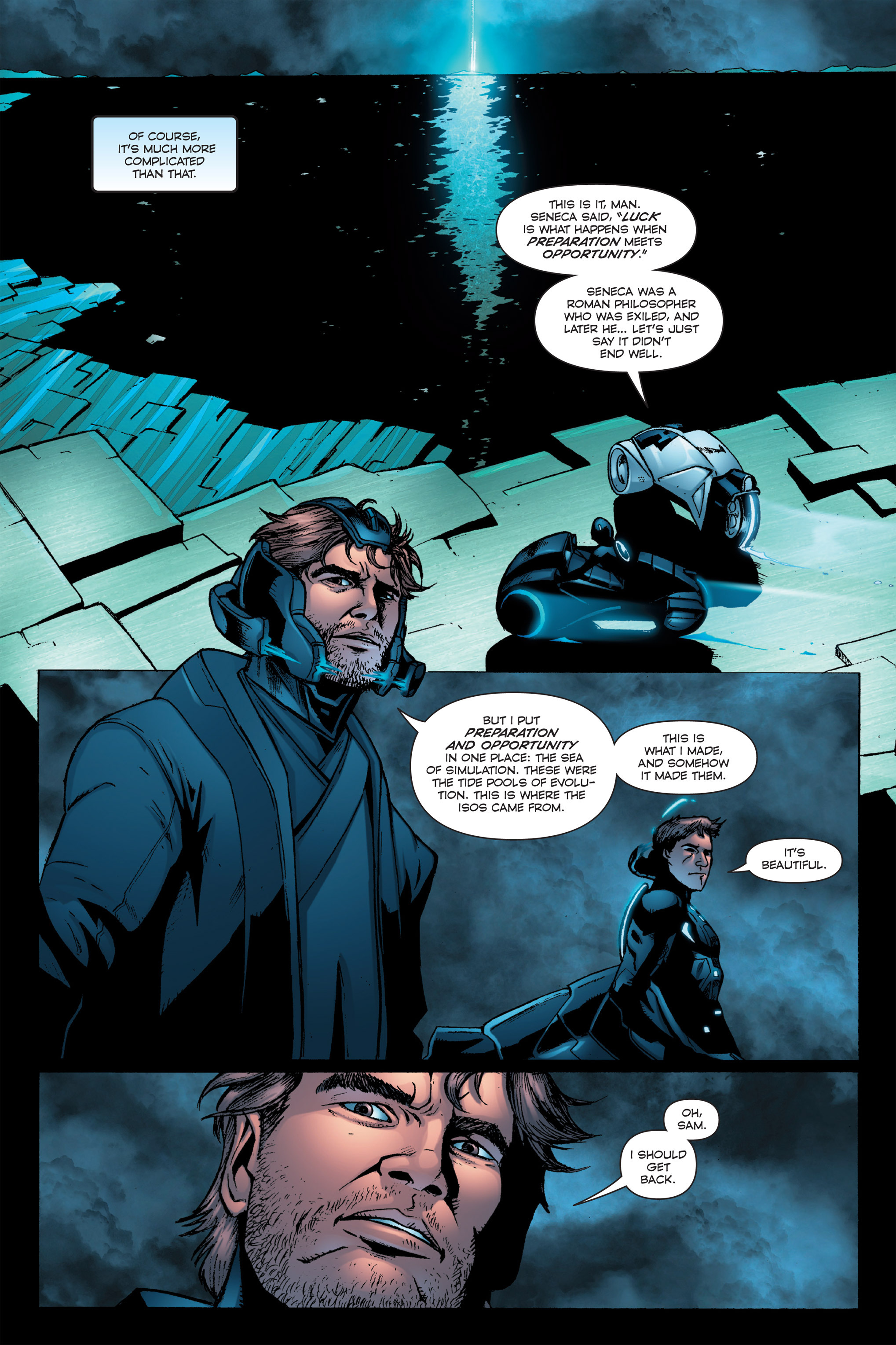 Read online TRON: Betrayal comic -  Issue # TPB - 74
