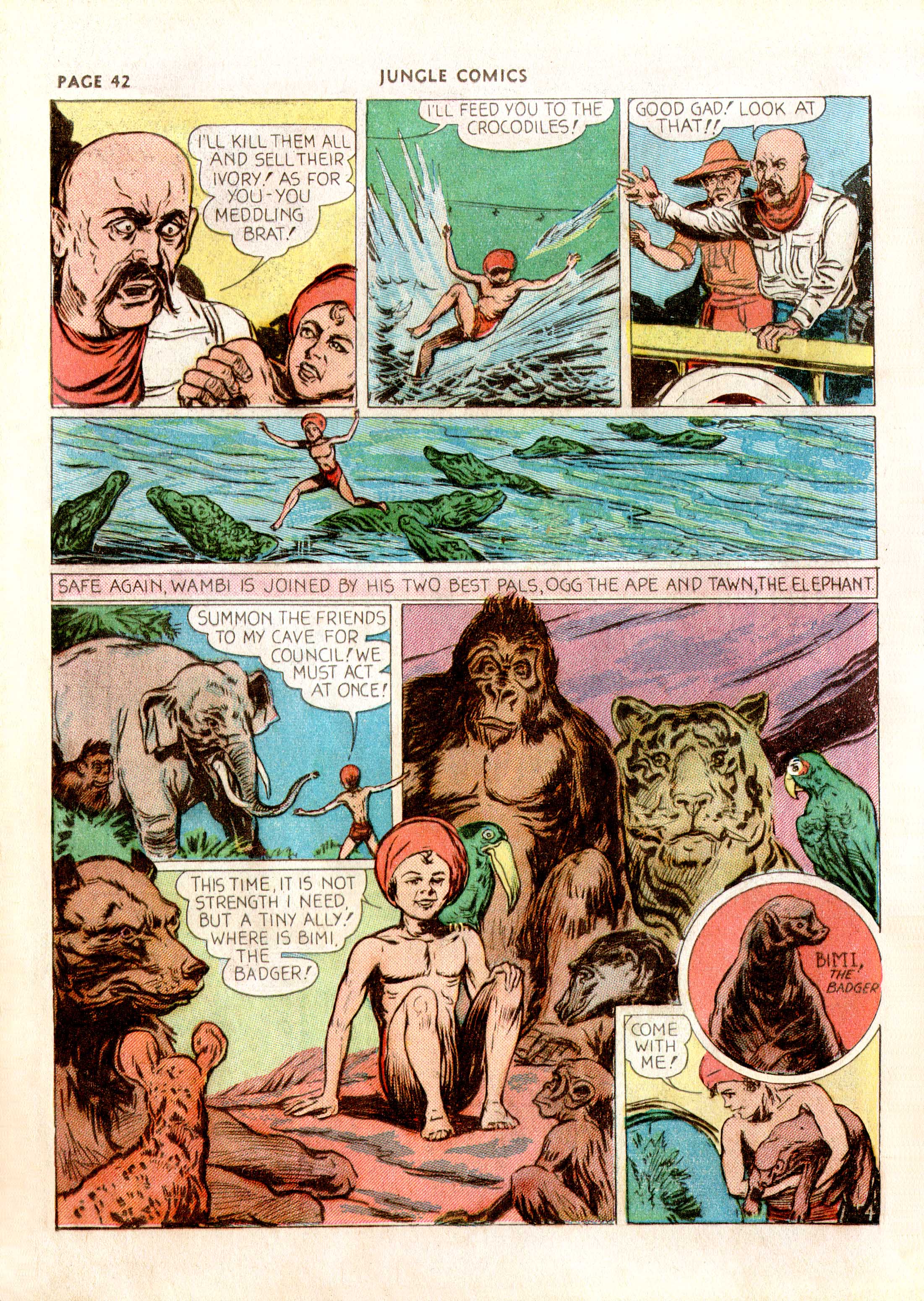 Read online Jungle Comics comic -  Issue #5 - 46