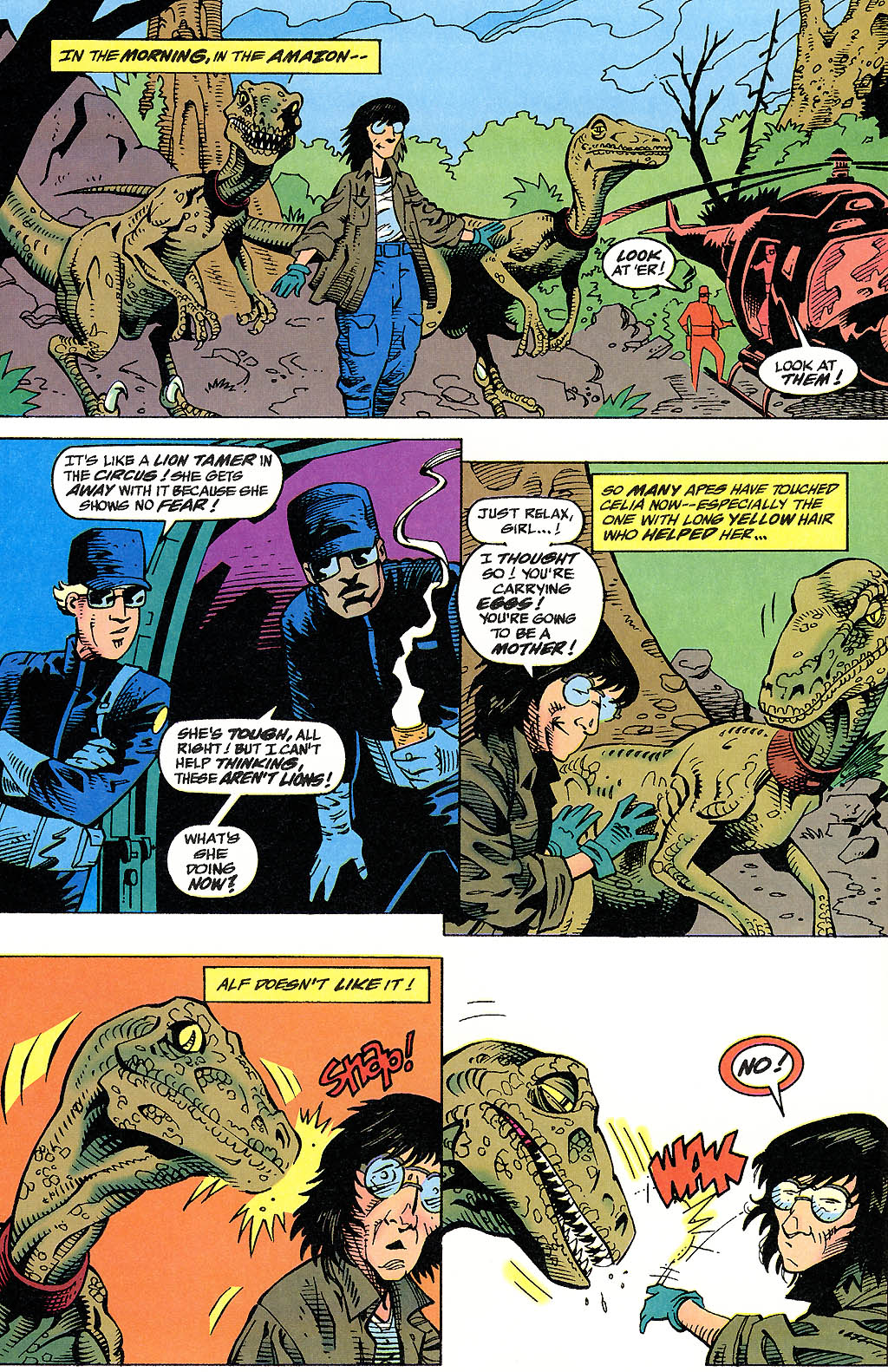 Read online Jurassic Park: Raptors Hijack comic -  Issue #2 - 14