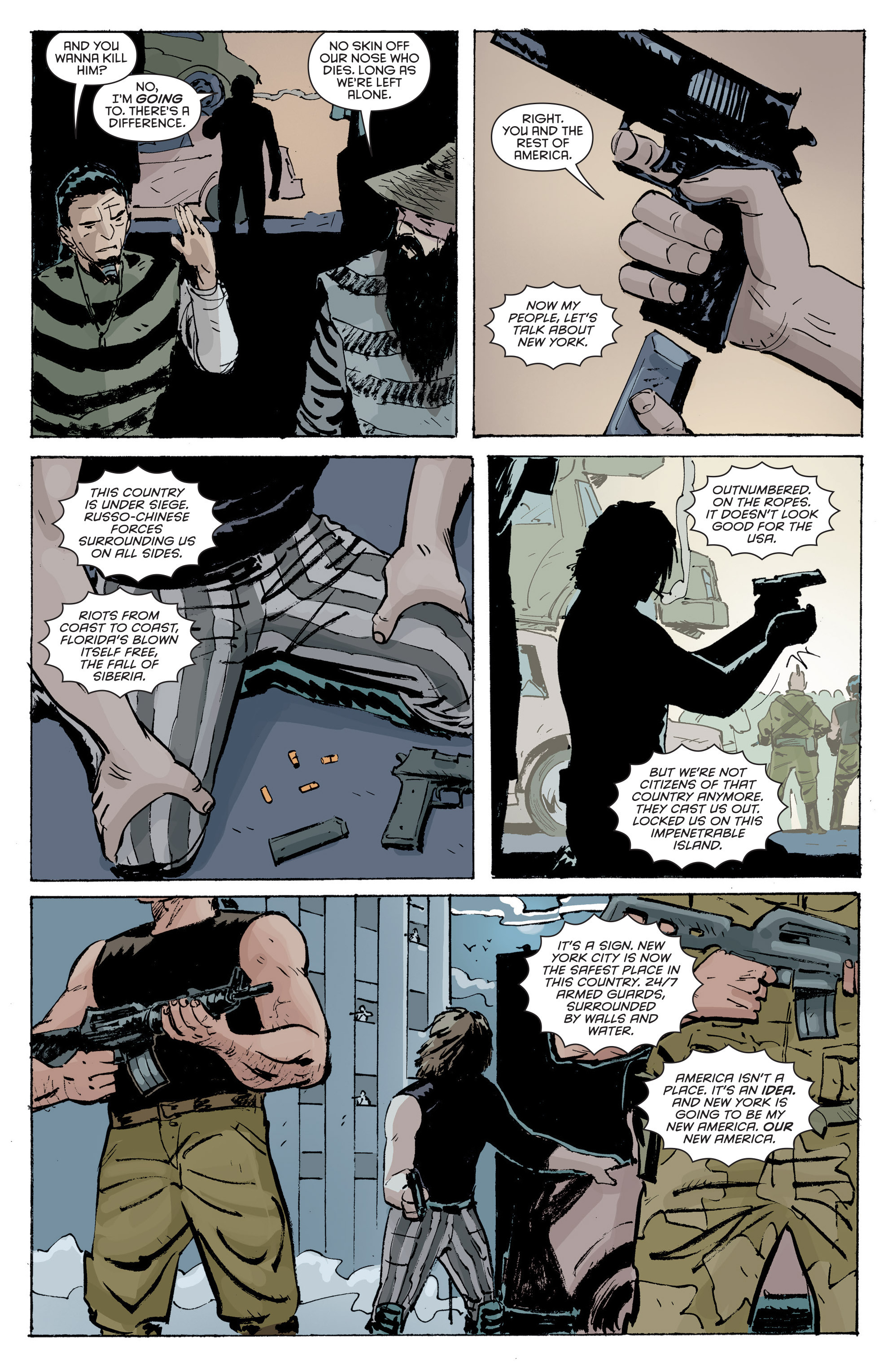 Read online Escape from New York comic -  Issue #10 - 4