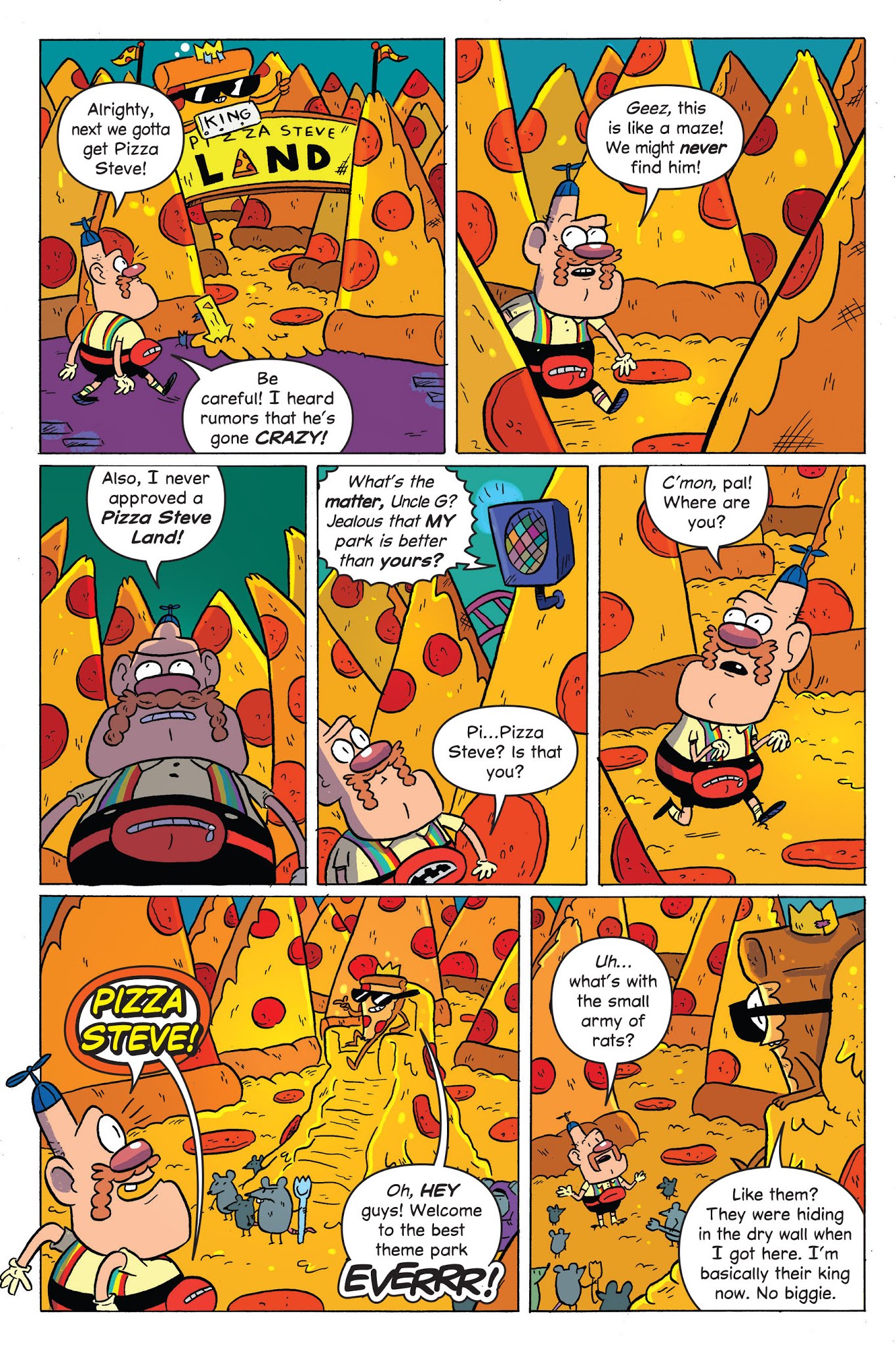 Read online Uncle Grandpa in Uncle Grandpaland comic -  Issue # TPB - 66