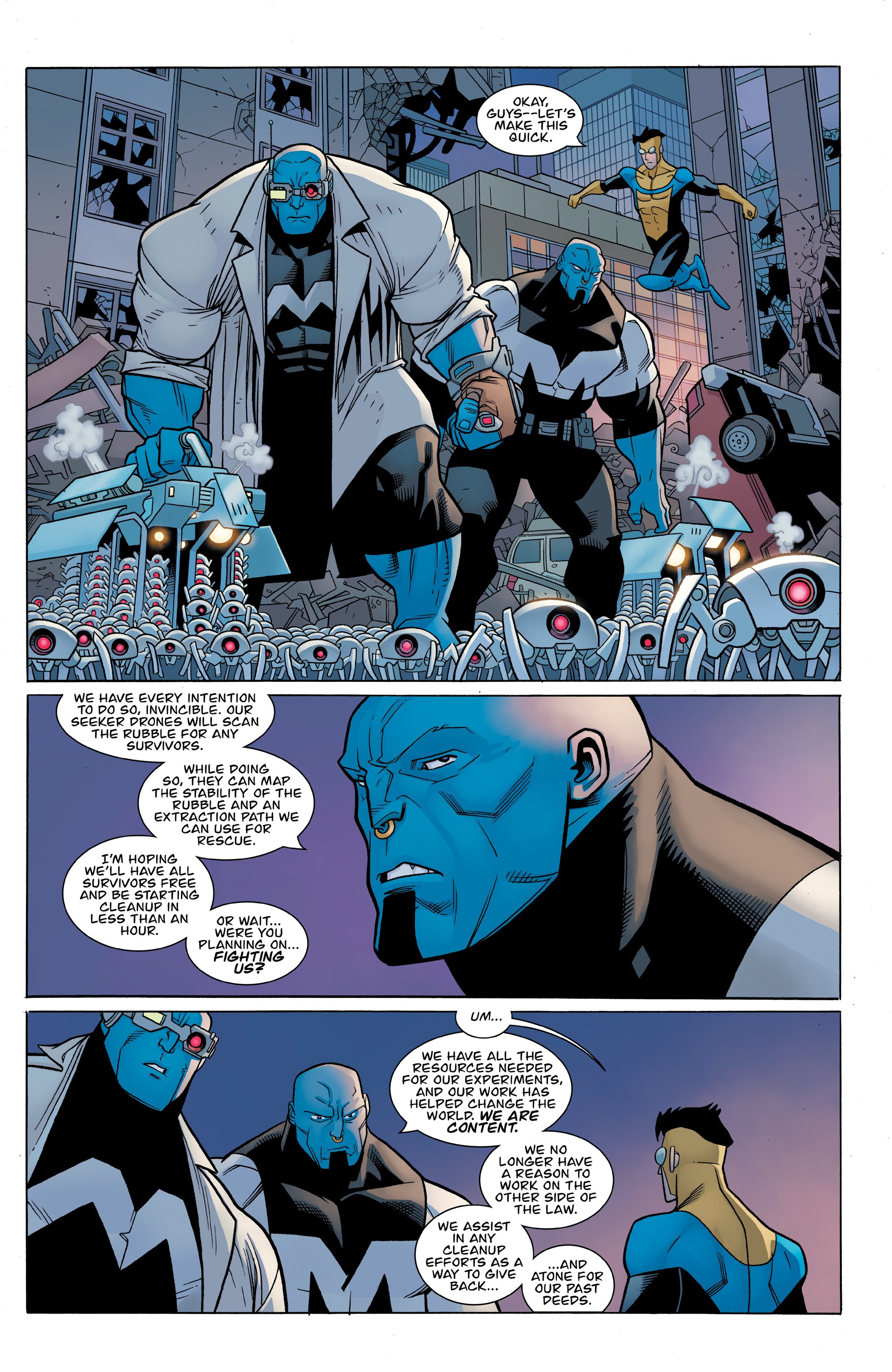 Read online Invincible comic -  Issue # (2003) _TPB 25 - The End of All Things Part Two - 116