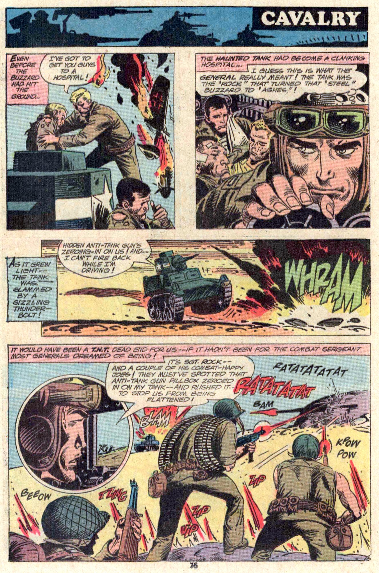 Read online Our Army at War (1952) comic -  Issue #242 - 76