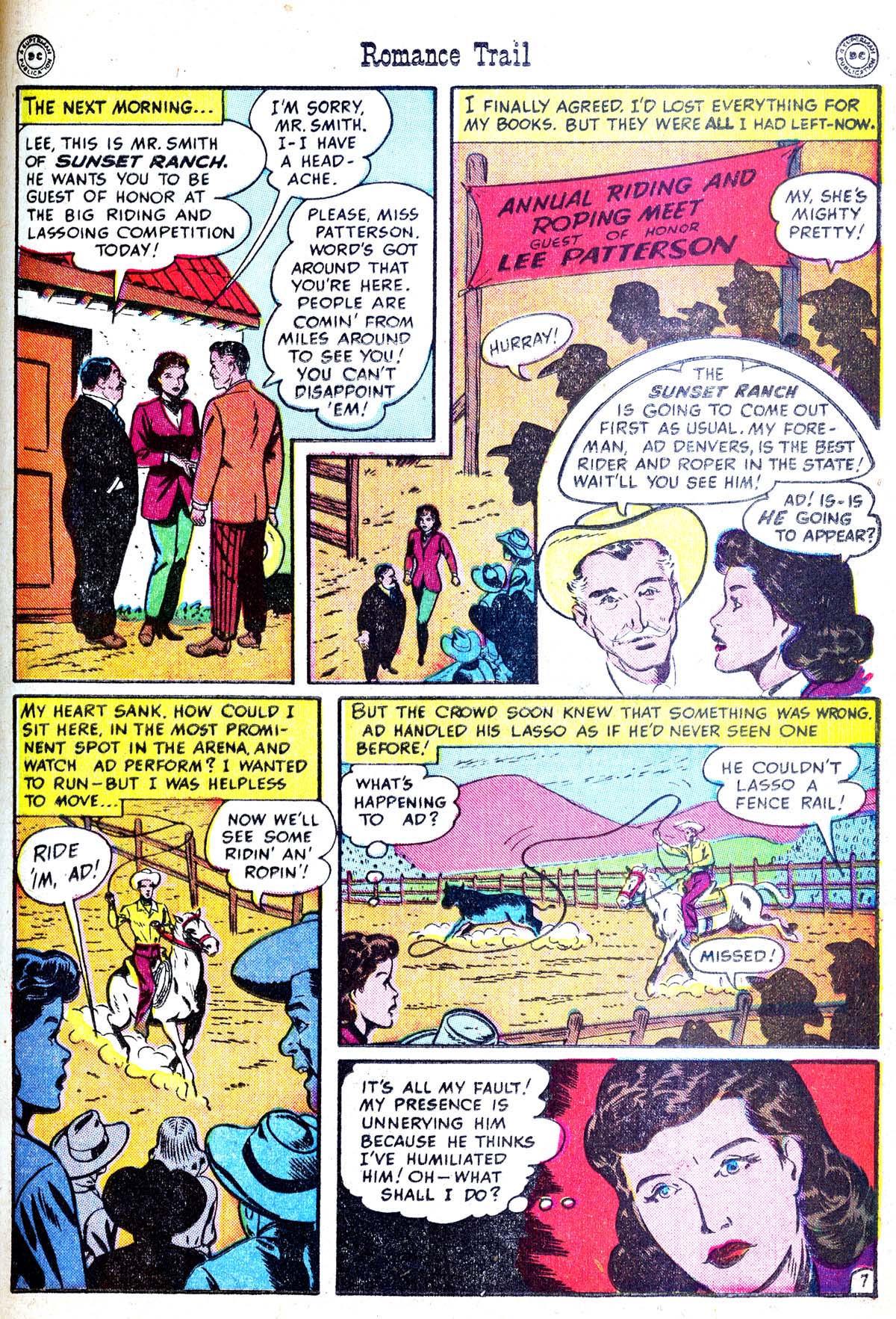 Read online Romance Trail comic -  Issue #2 - 23