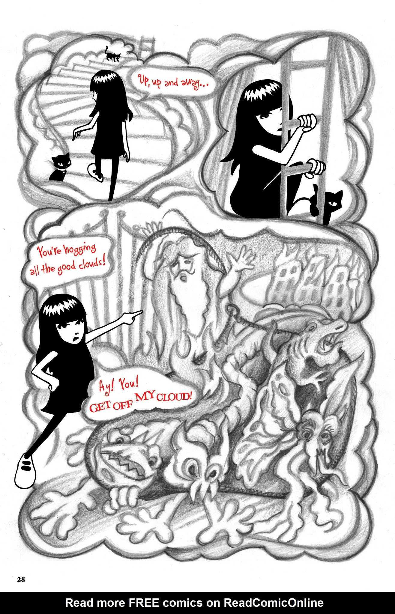 Read online The Complete Emily The Strange: All Things Strange comic -  Issue # TPB - 27