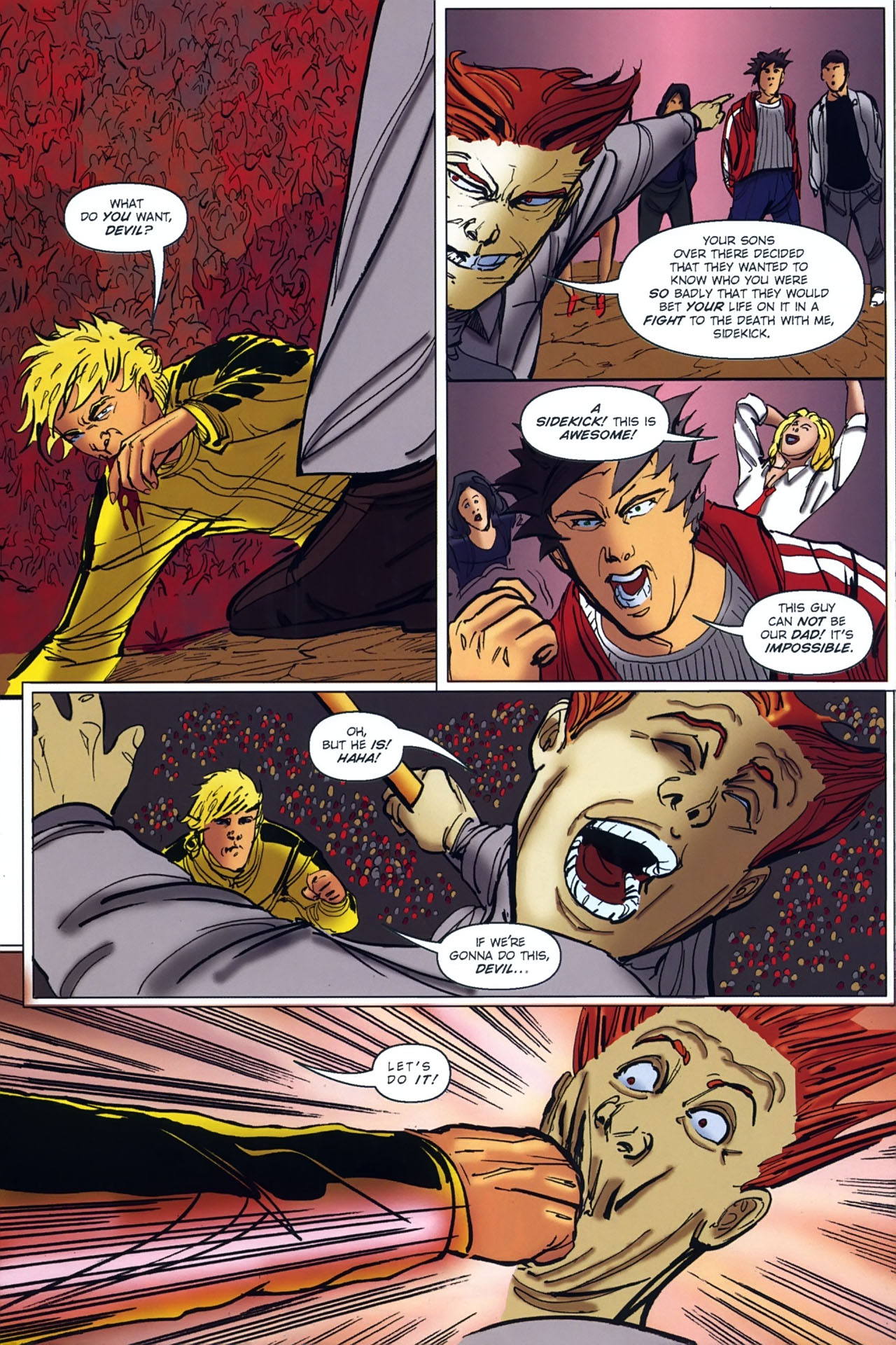 Read online Necessary Evil comic -  Issue #8 - 12