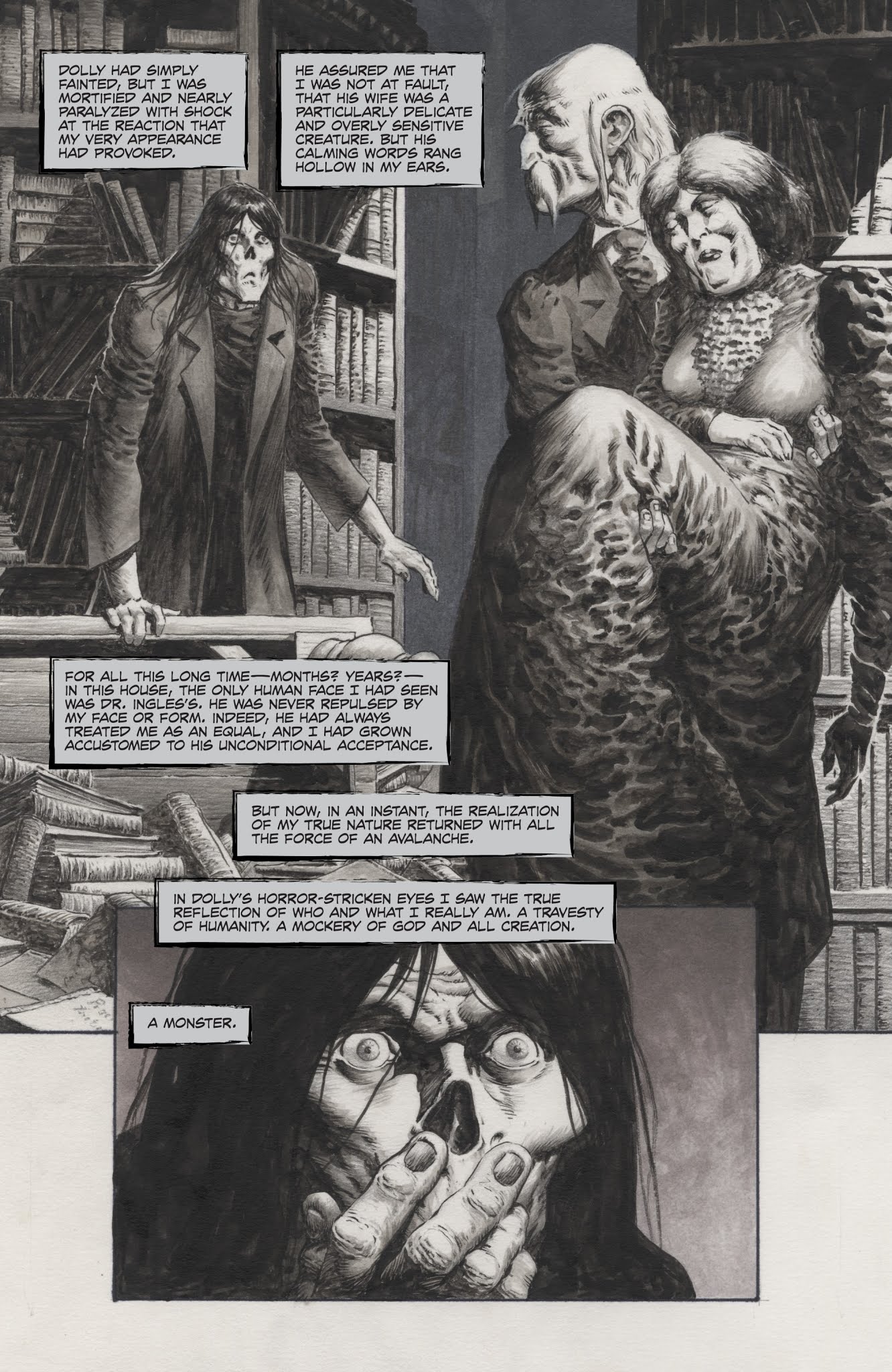 Read online Frankenstein Alive, Alive! comic -  Issue # _TPB - 34