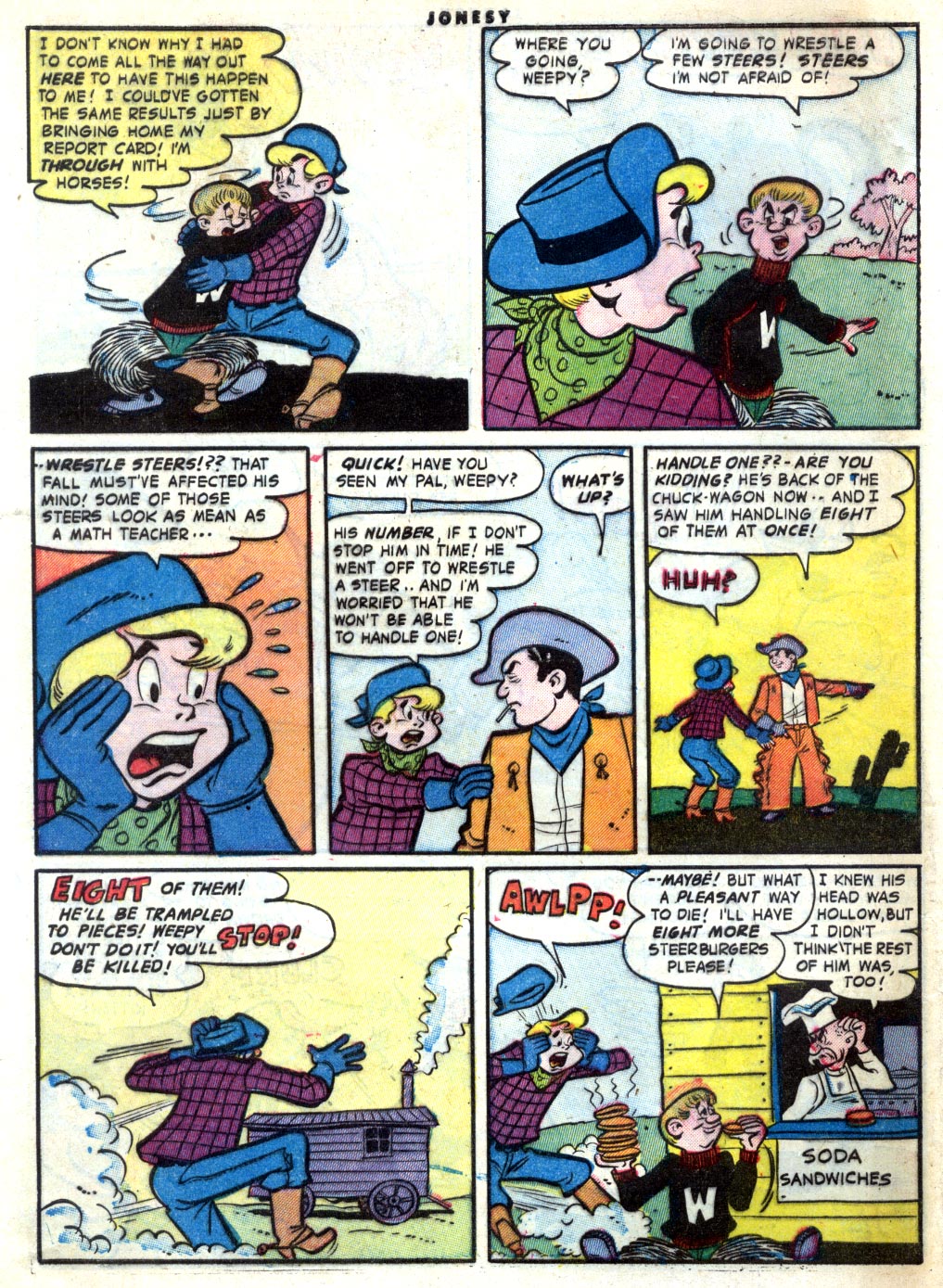 Read online Jonesy (1953) comic -  Issue #2 - 8