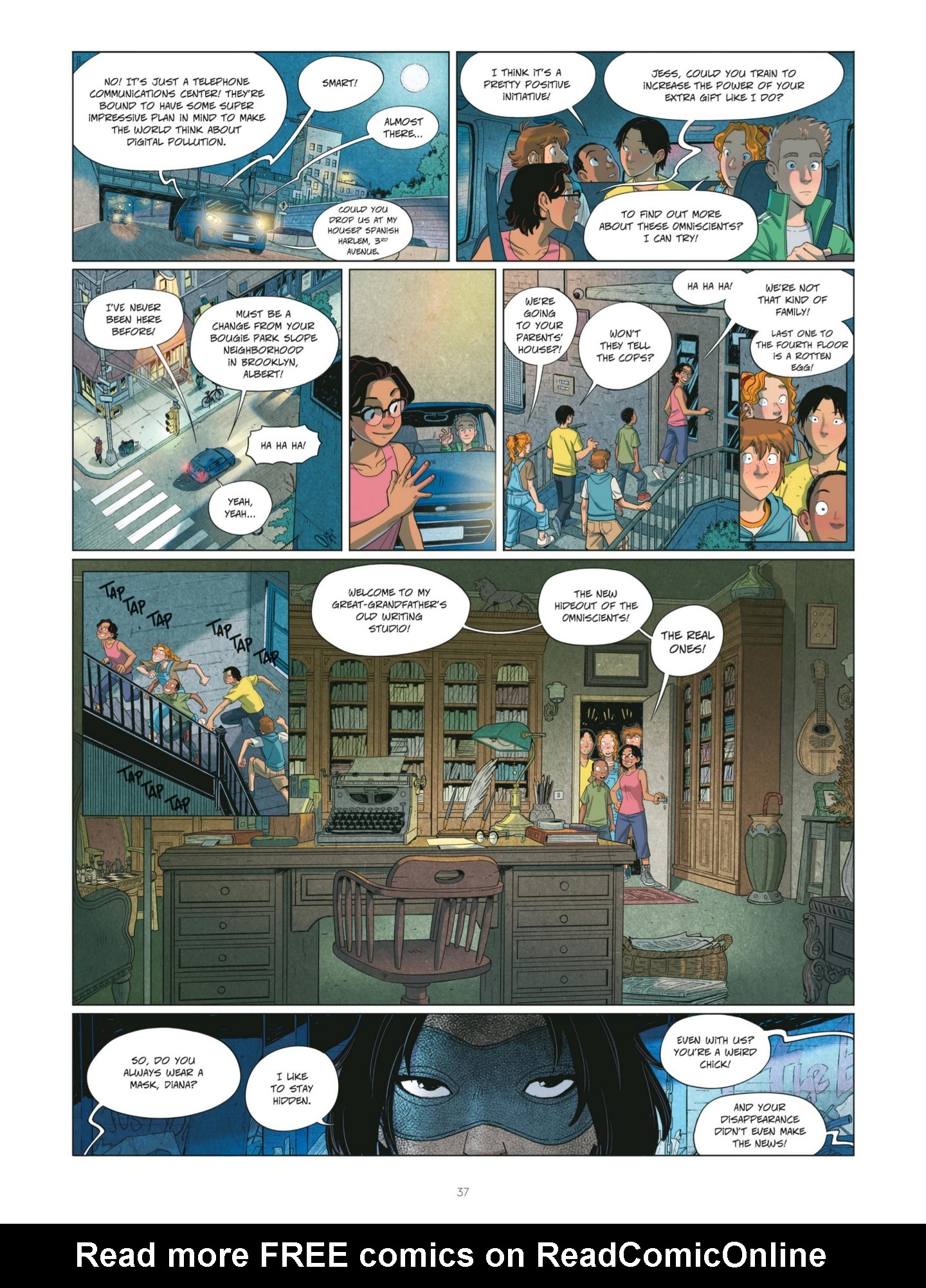 Read online The Omniscients comic -  Issue #2 - 37