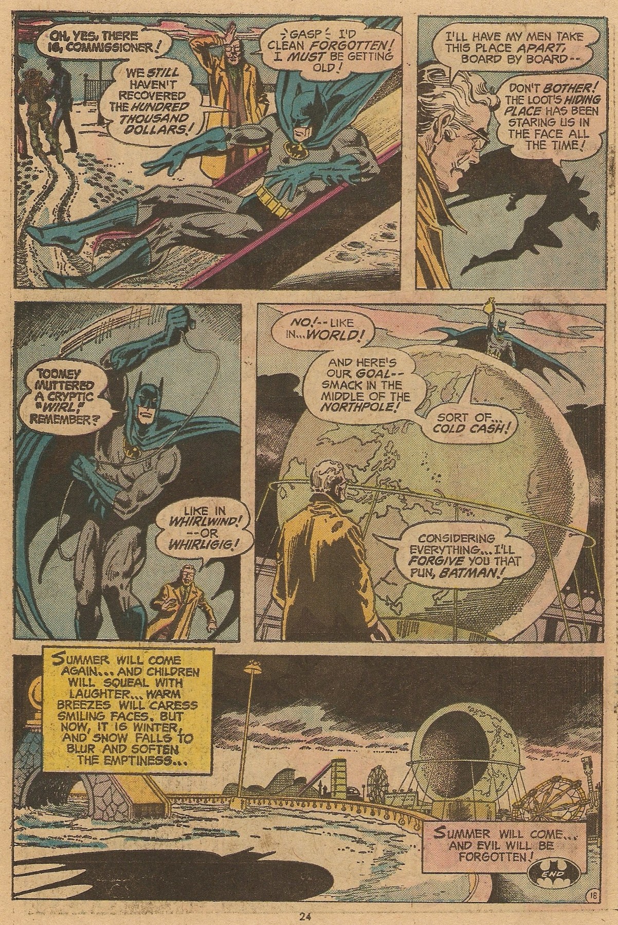 Read online Batman (1940) comic -  Issue #262 - 24