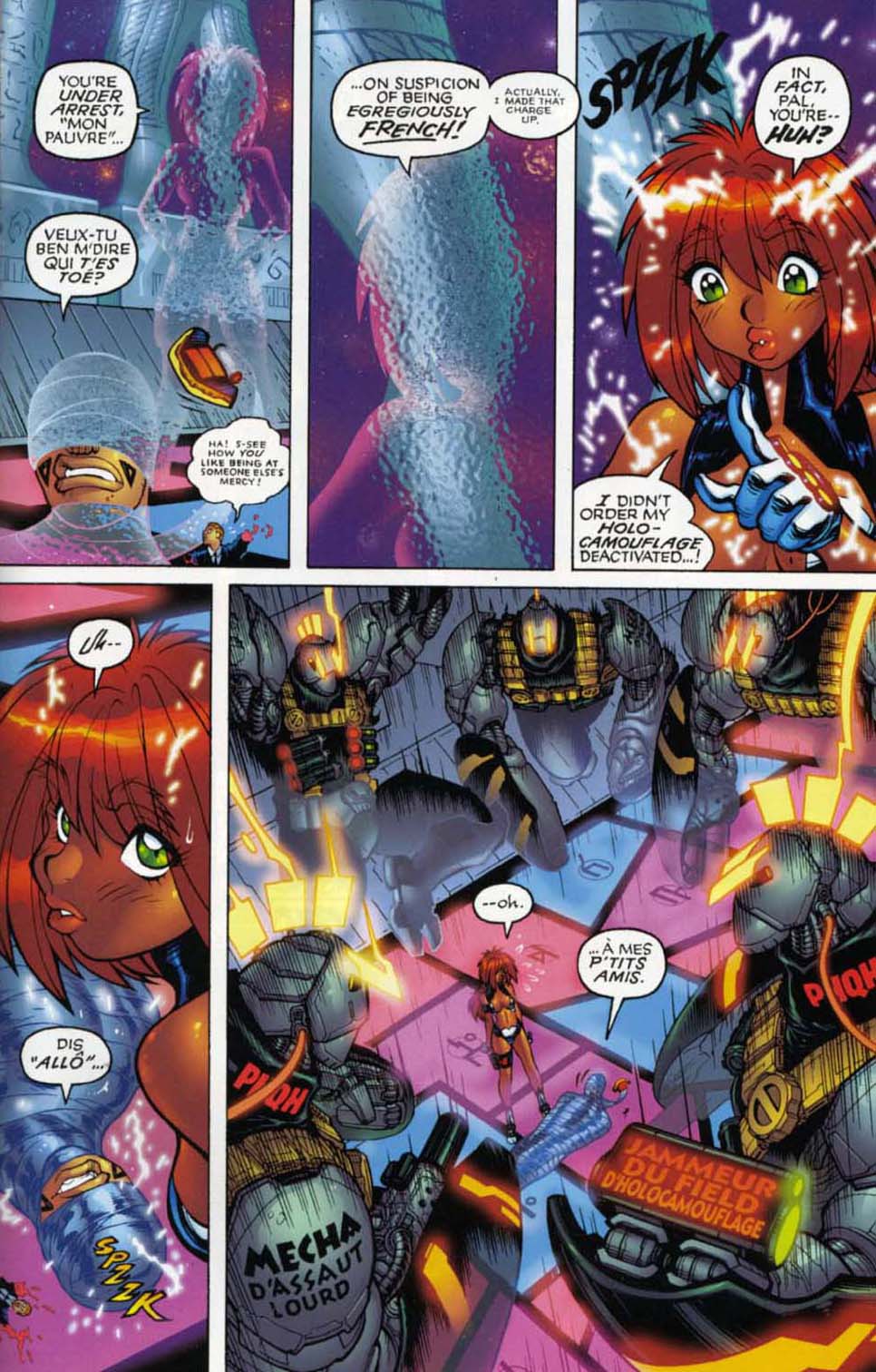 Read online Dirty Pair: Run From the Future comic -  Issue #1 - 23