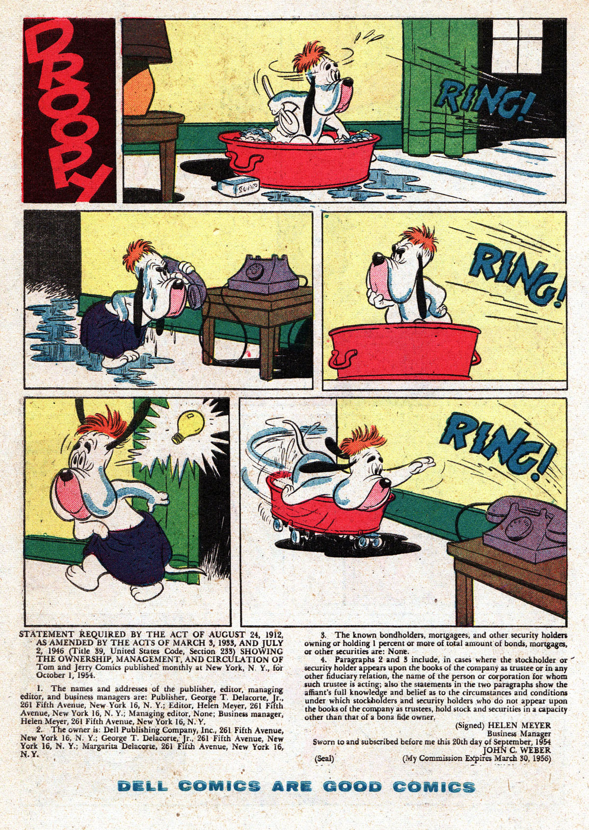 Read online Tom & Jerry Comics comic -  Issue #126 - 34