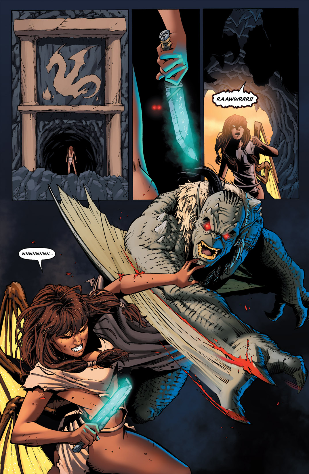 Read online Michael Turner's Soulfire: Chaos Reign comic -  Issue #3 - 6