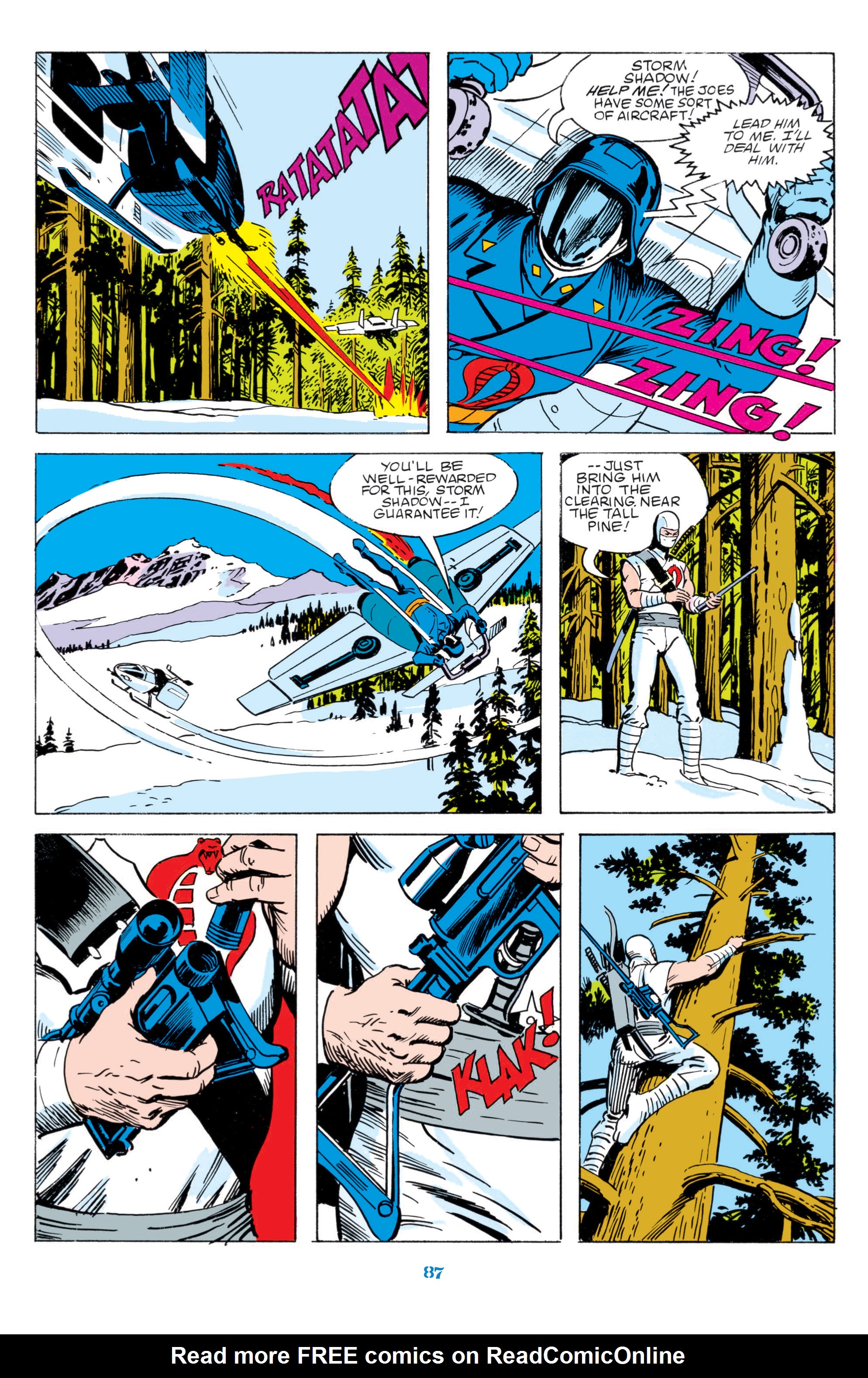 Read online Classic G.I. Joe comic -  Issue # TPB 3 (Part 1) - 88