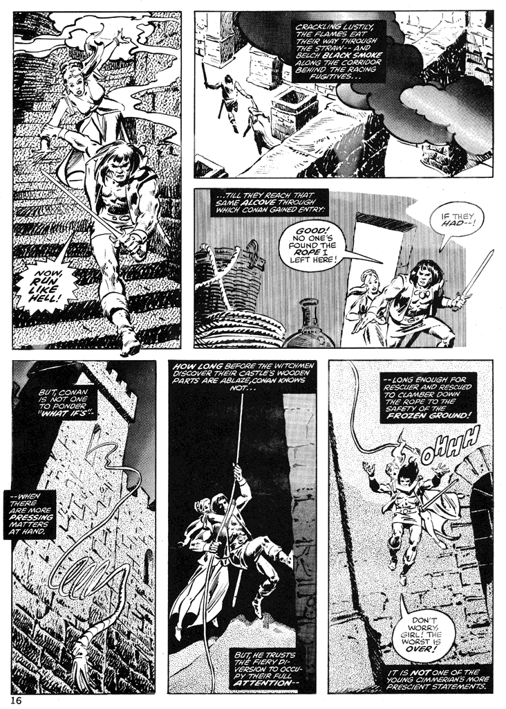 Read online The Savage Sword Of Conan comic -  Issue #39 - 16