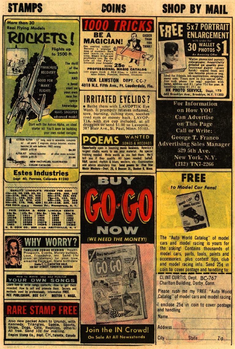 Read online Blue Beetle (1967) comic -  Issue #4 - 30