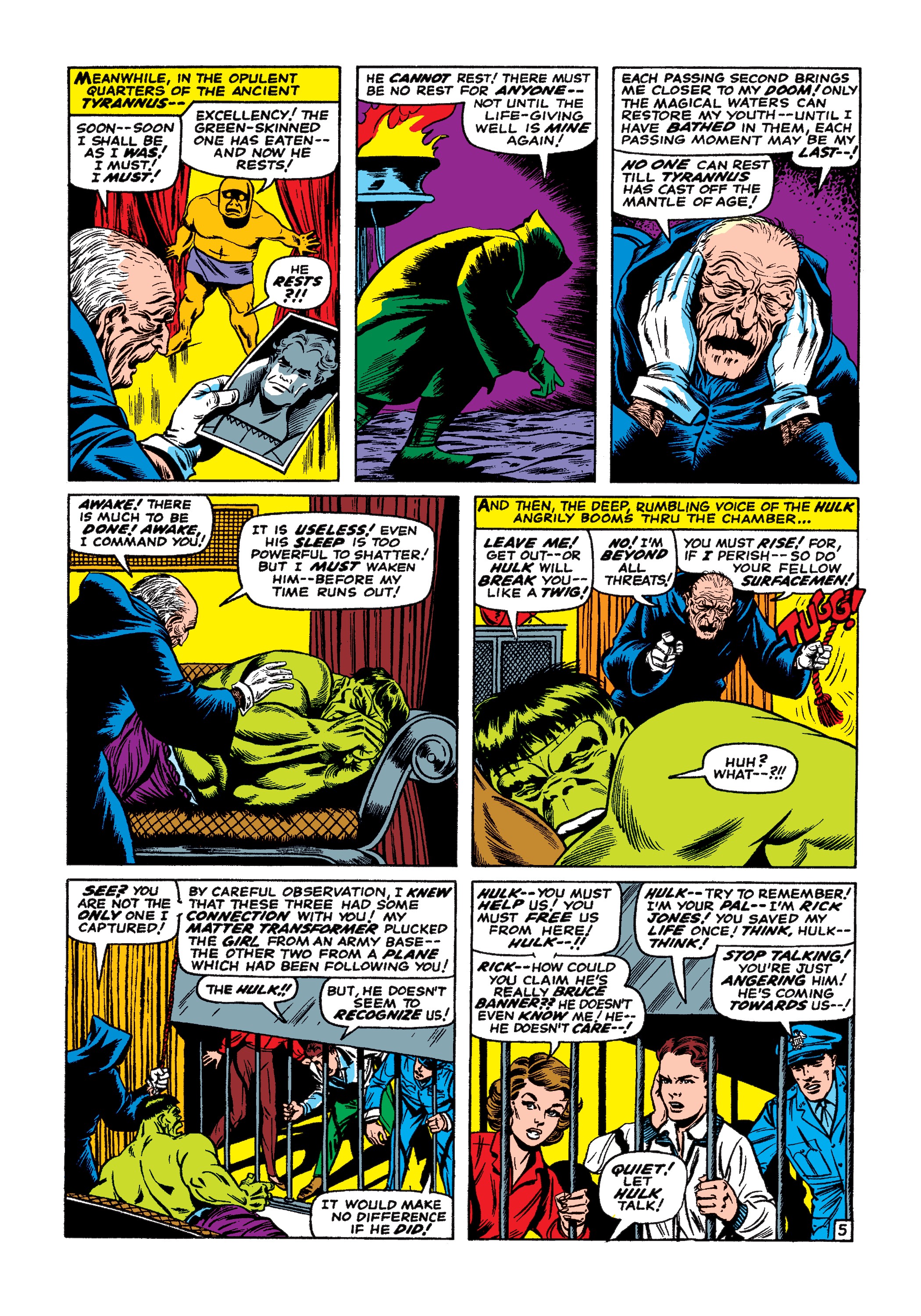 Read online Marvel Masterworks: The Incredible Hulk comic -  Issue # TPB 3 (Part 1) - 12