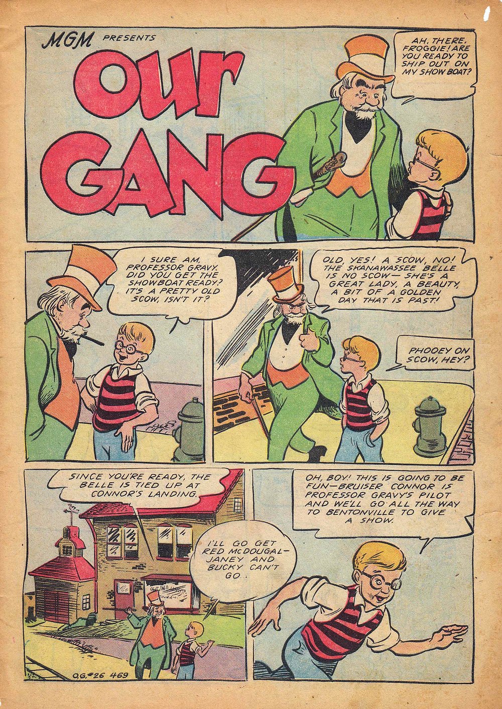 Read online Our Gang Comics comic -  Issue #26 - 3