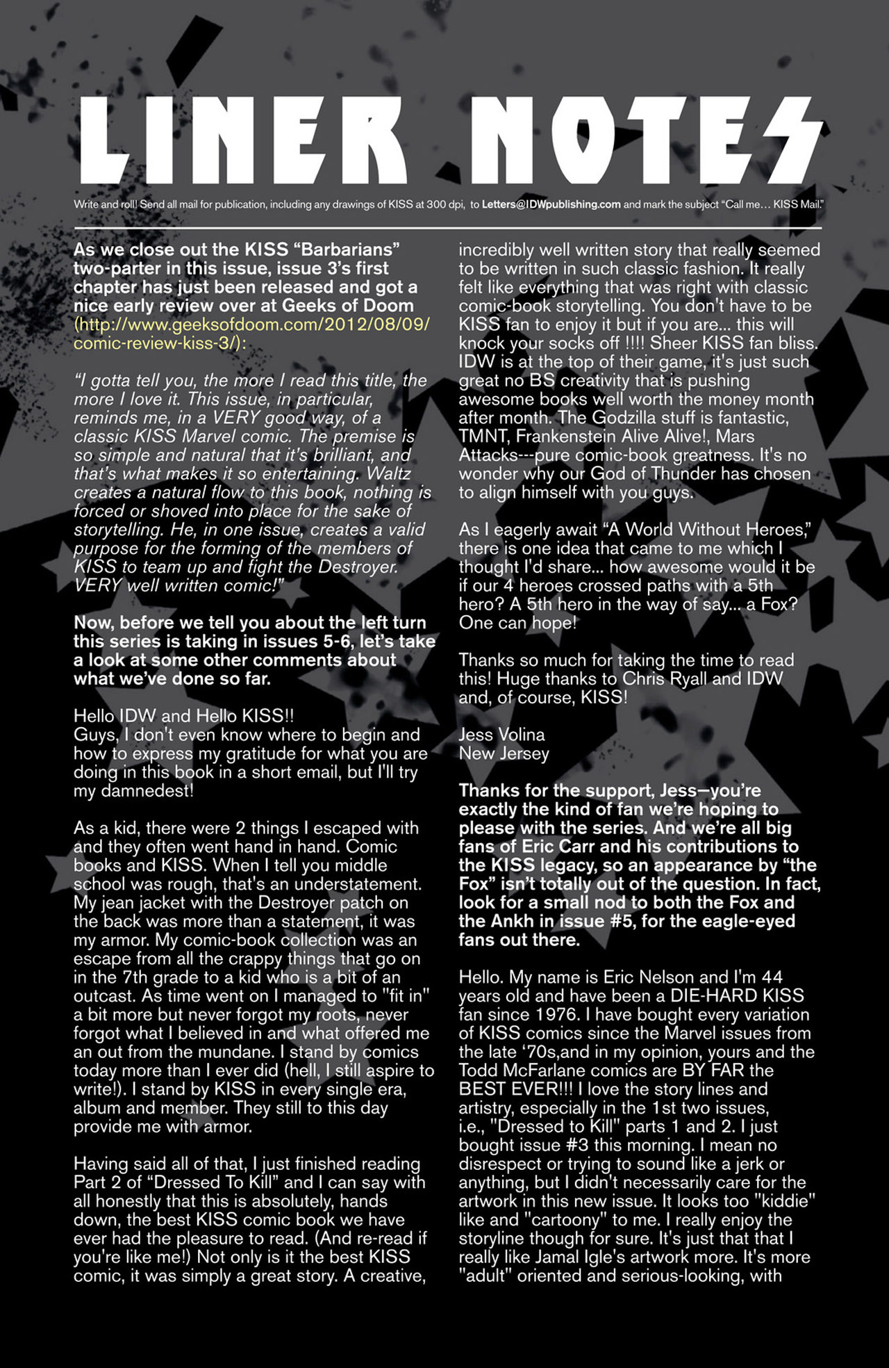 Read online KISS (2012) comic -  Issue #4 - 26