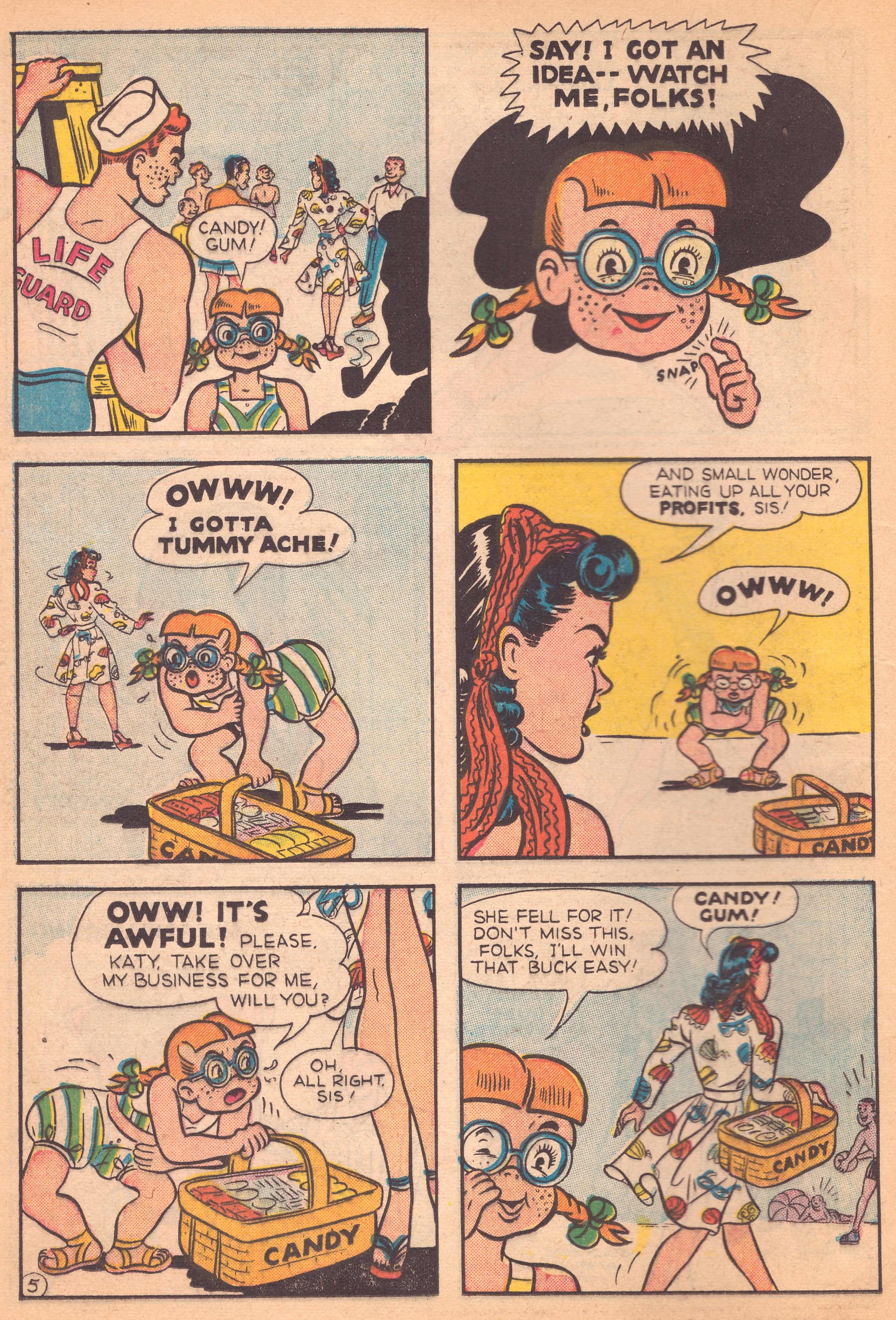 Read online Pep Comics comic -  Issue #69 - 16