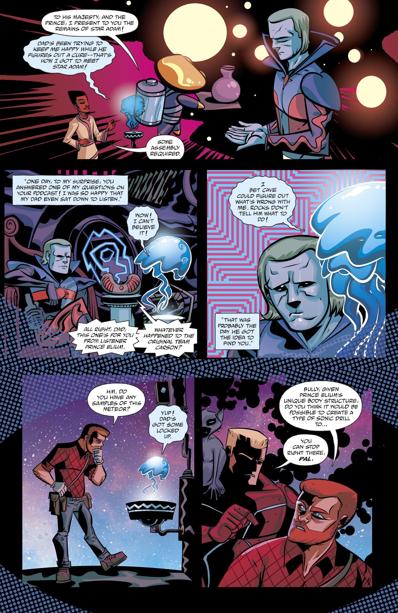 Read online Cave Carson Has An Intersteller Eye comic -  Issue #6 - 7
