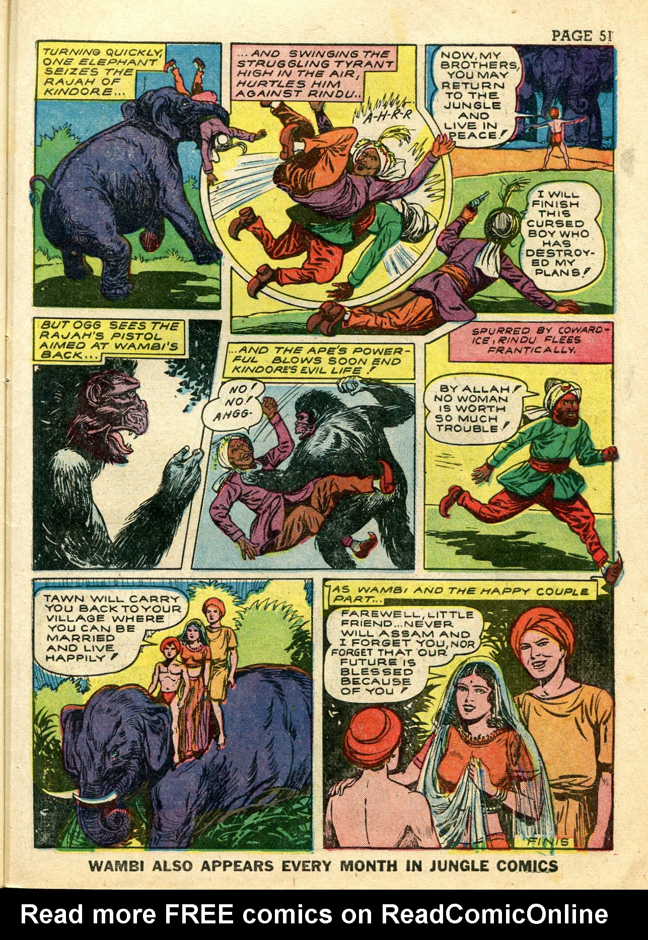 Read online Wambi Jungle Boy comic -  Issue #3 - 53